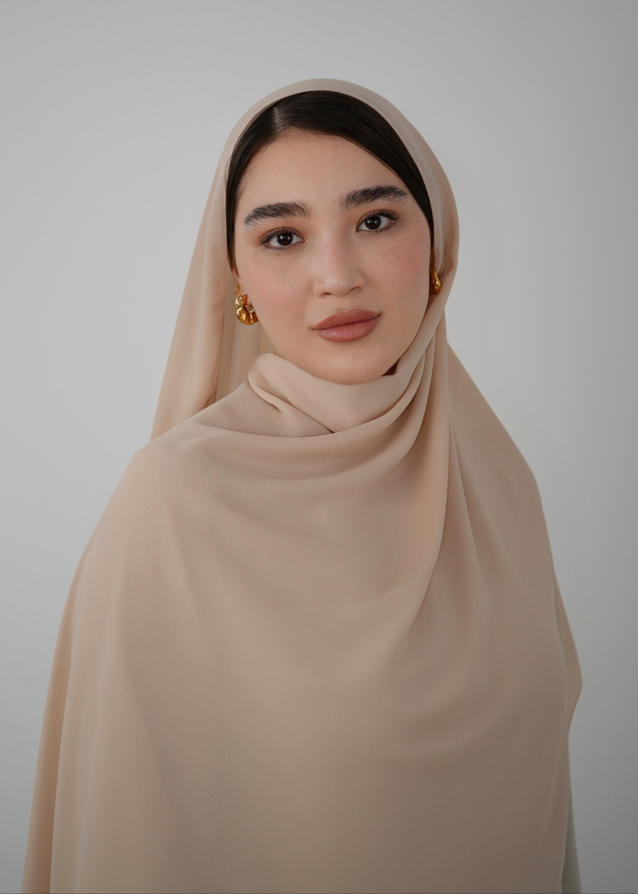Chiffon Hijab Nude