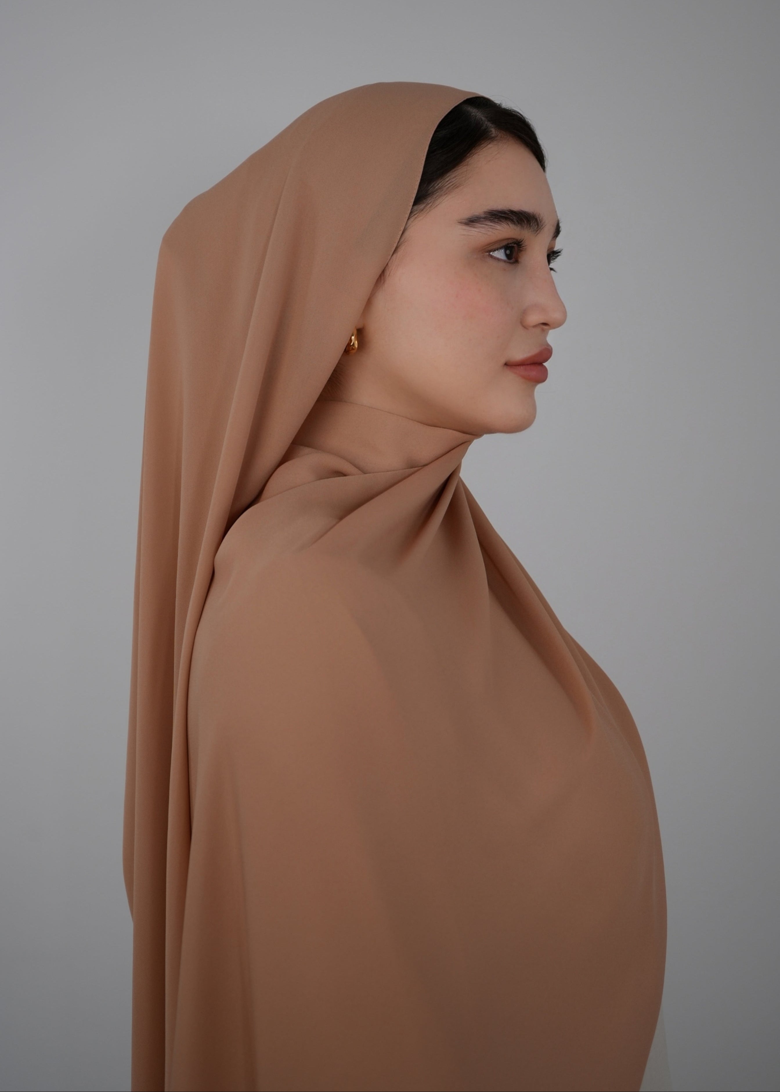 Chiffon Hijab Caramella Light