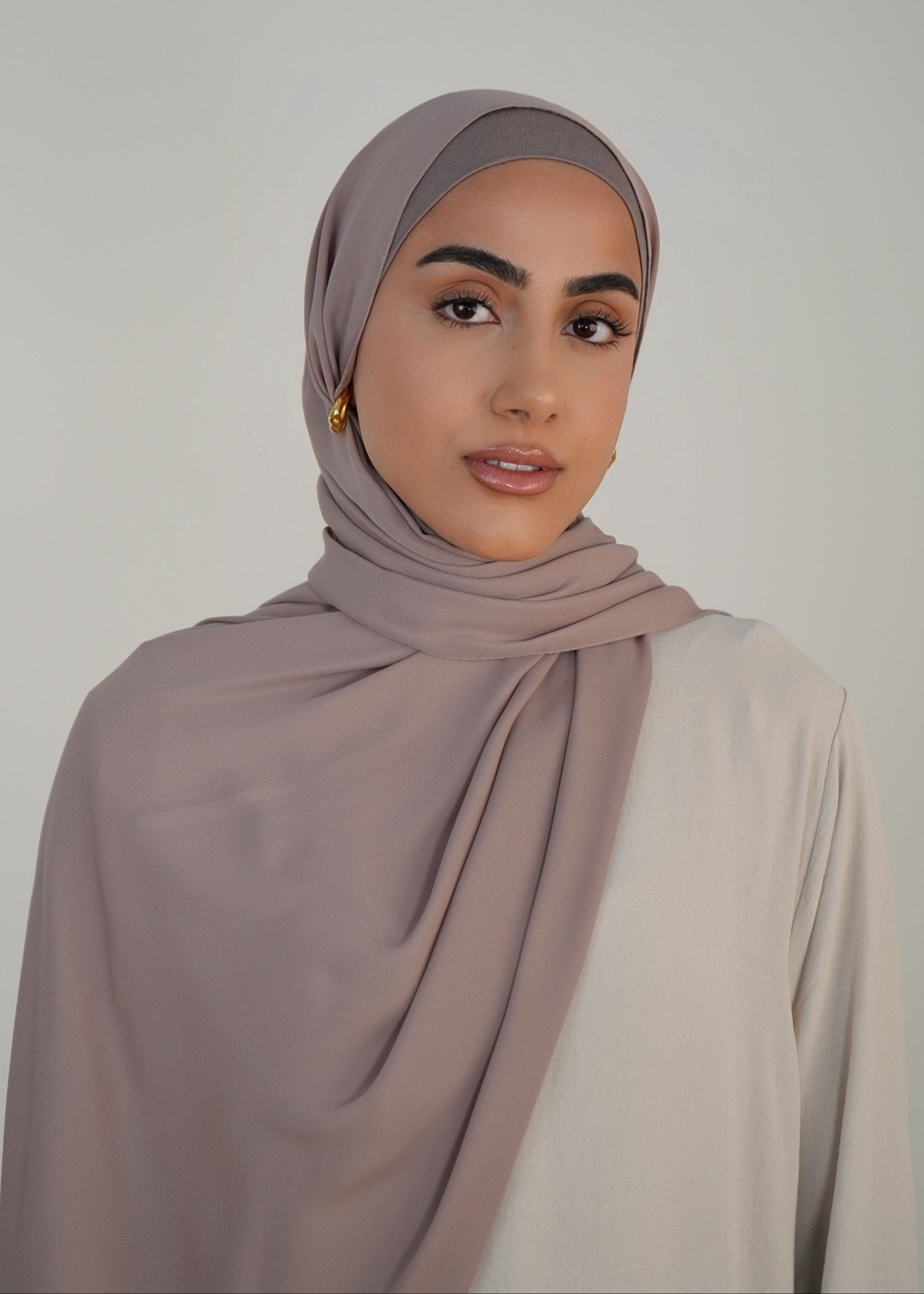 Taupe Krepp Mix Jersey Fairy Oud