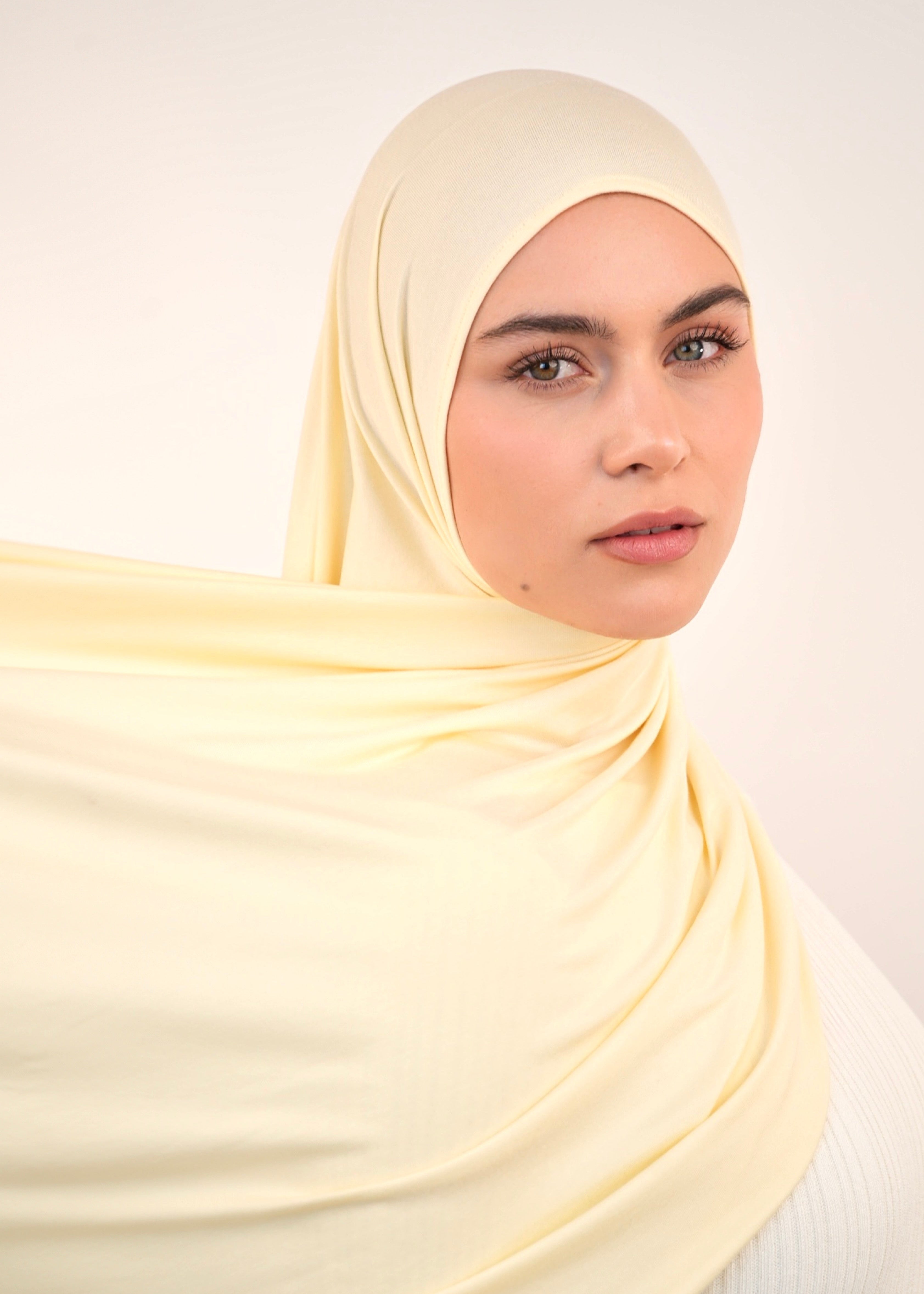 Butter Yellow - Signature Premium Jersey Hijab