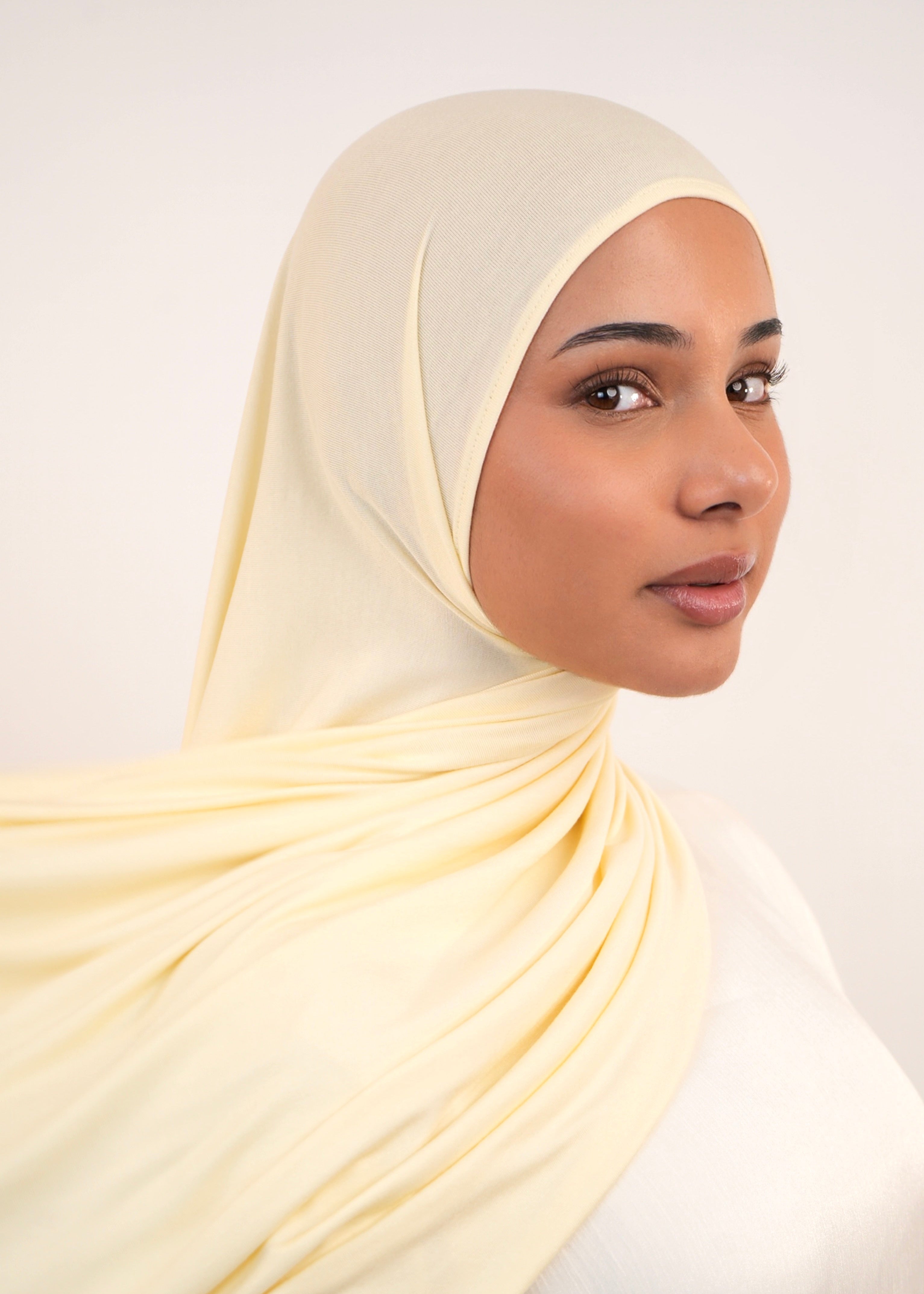 Butter Yellow - Signature Premium Jersey Hijab