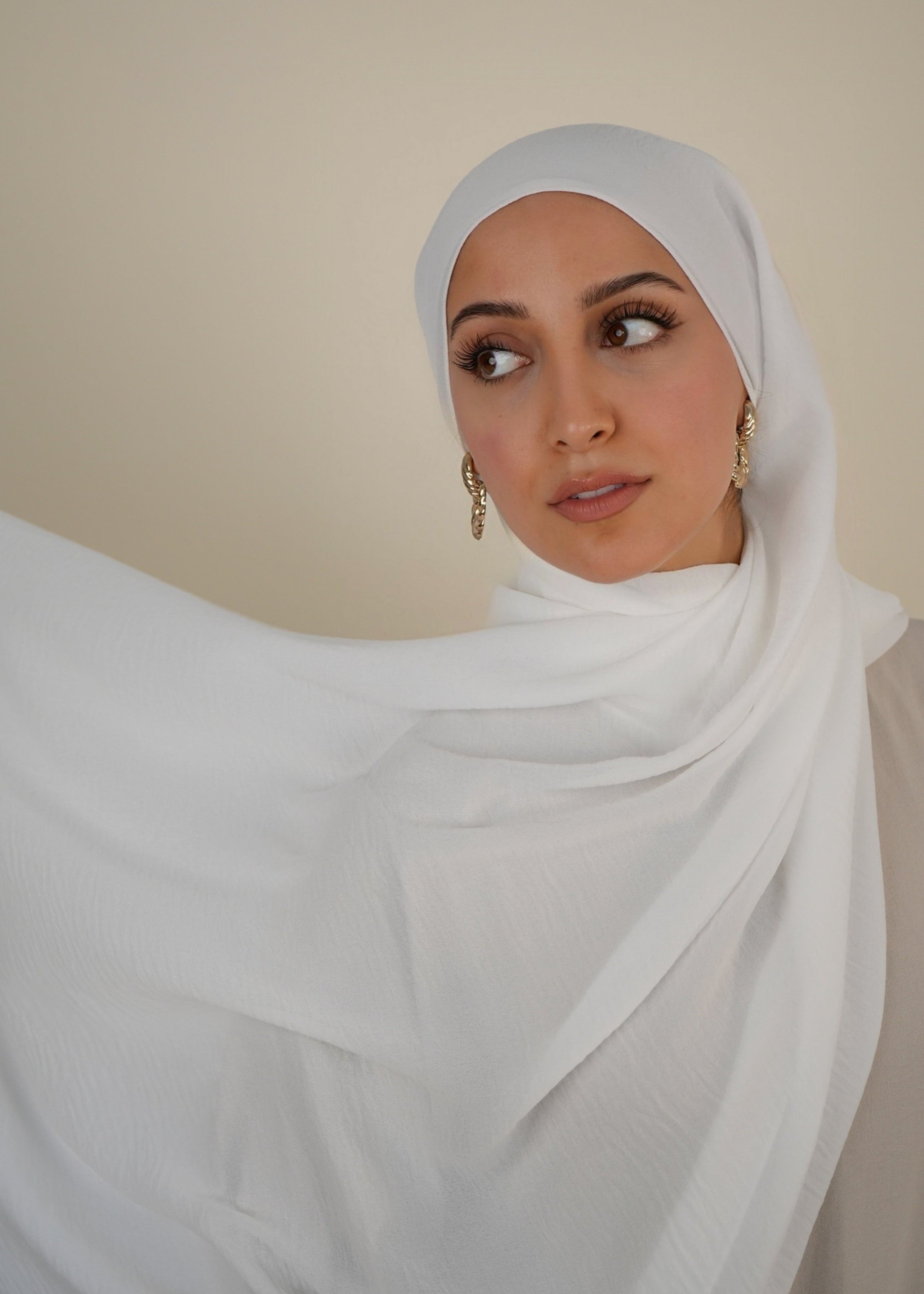Jazz Hijab Dubai White