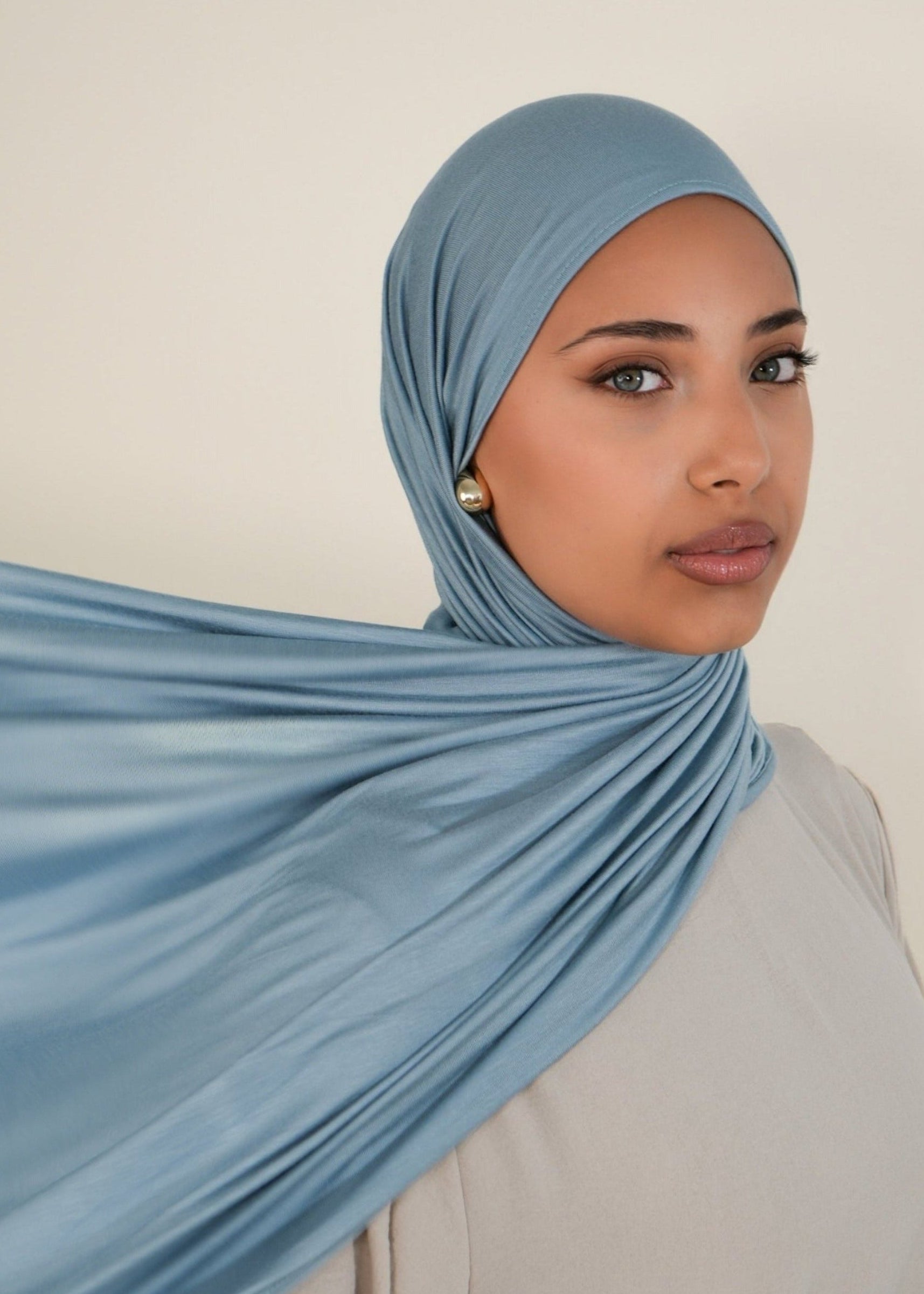 Santorini Premium Jersey Hijab