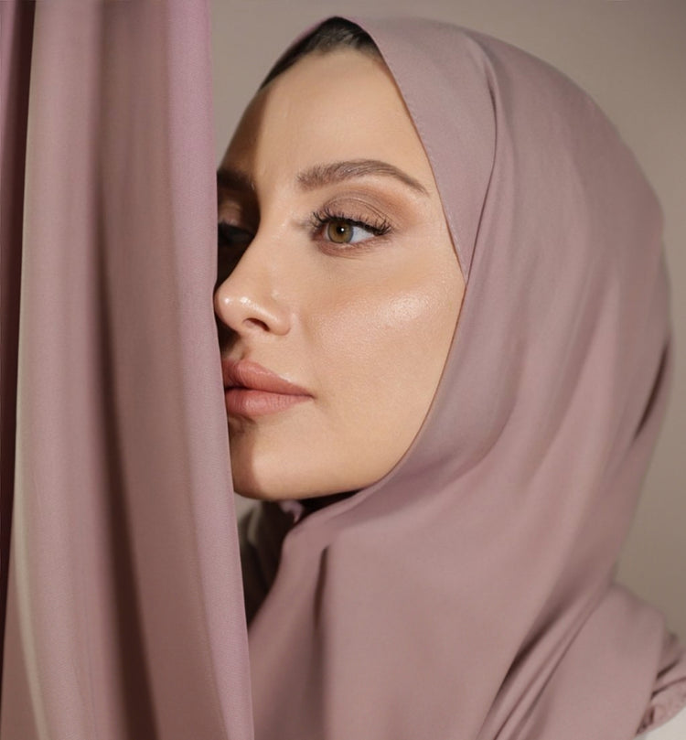 Krepp Hijab
