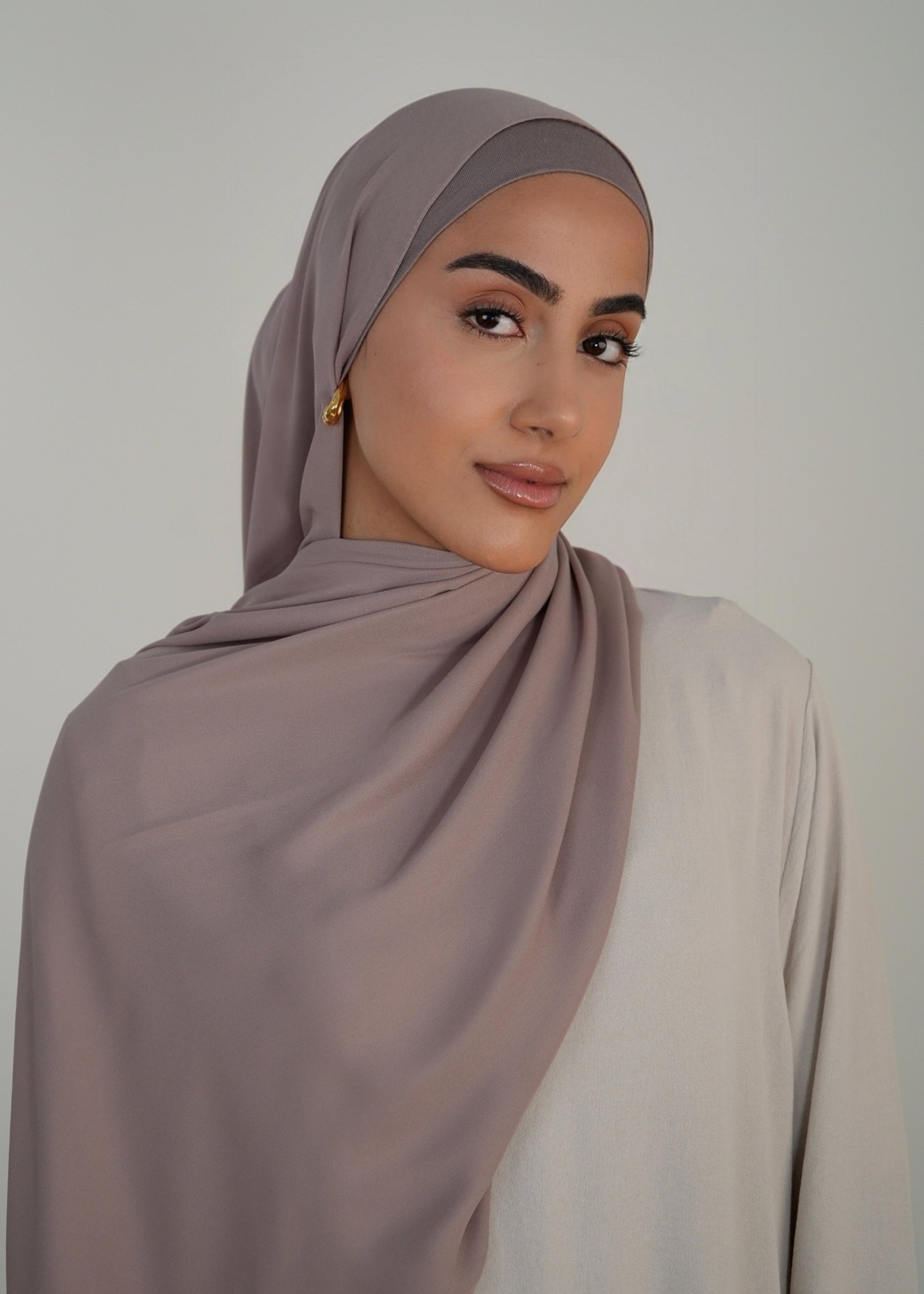 Taupe Krepp Mix Jersey Fairy Oud