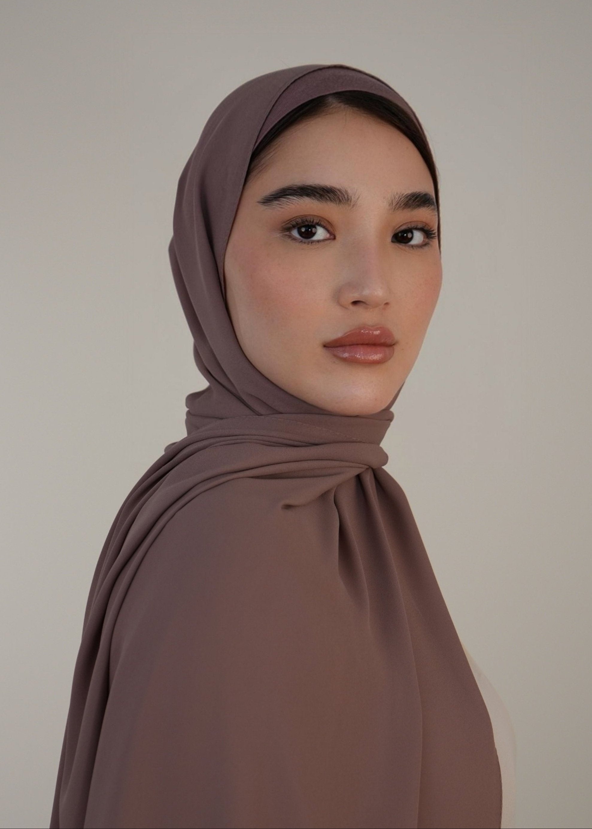Mocca Light Krepp Mix Jersey Dusty Rose