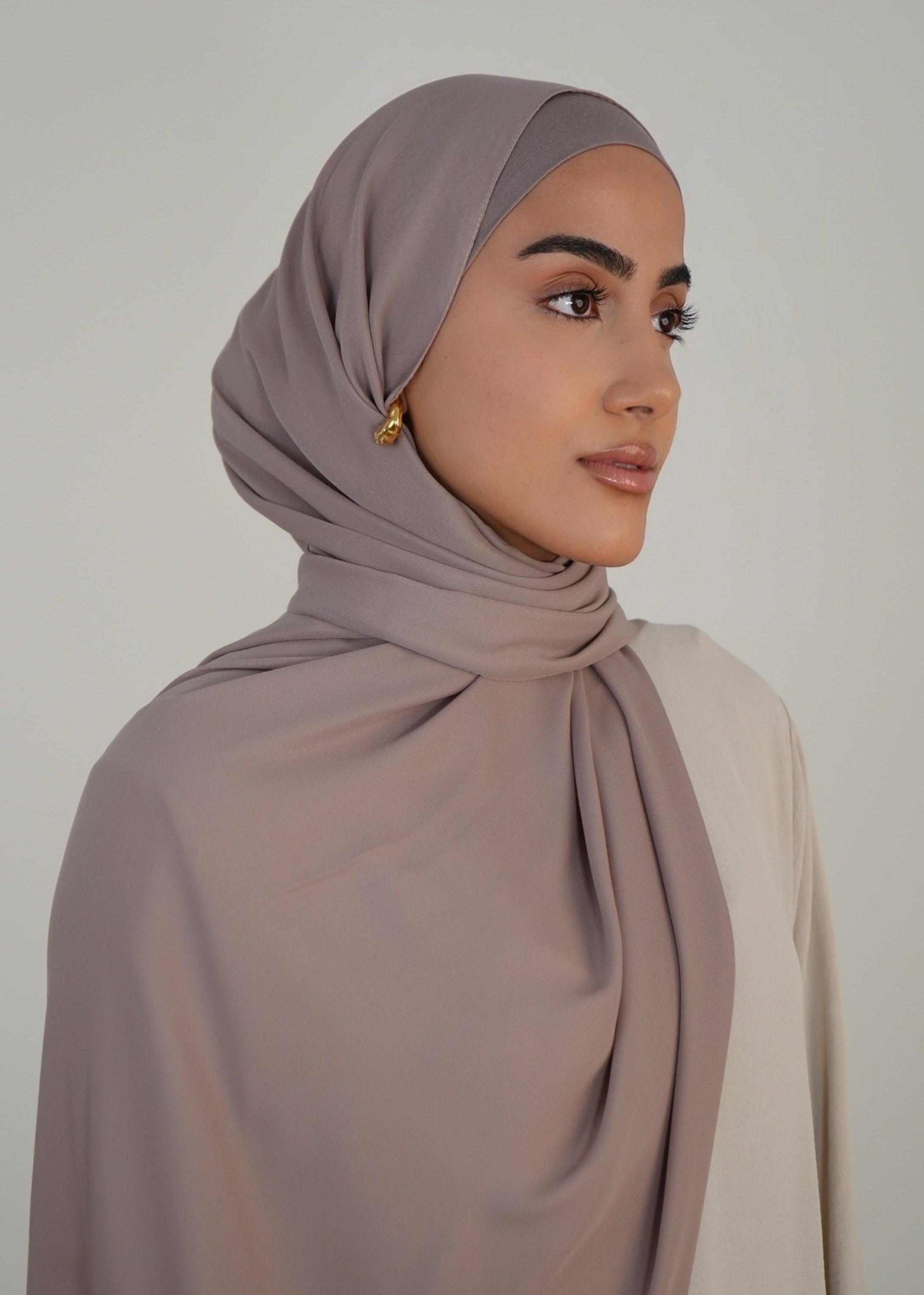 Taupe Krepp Mix Jersey Fairy Oud
