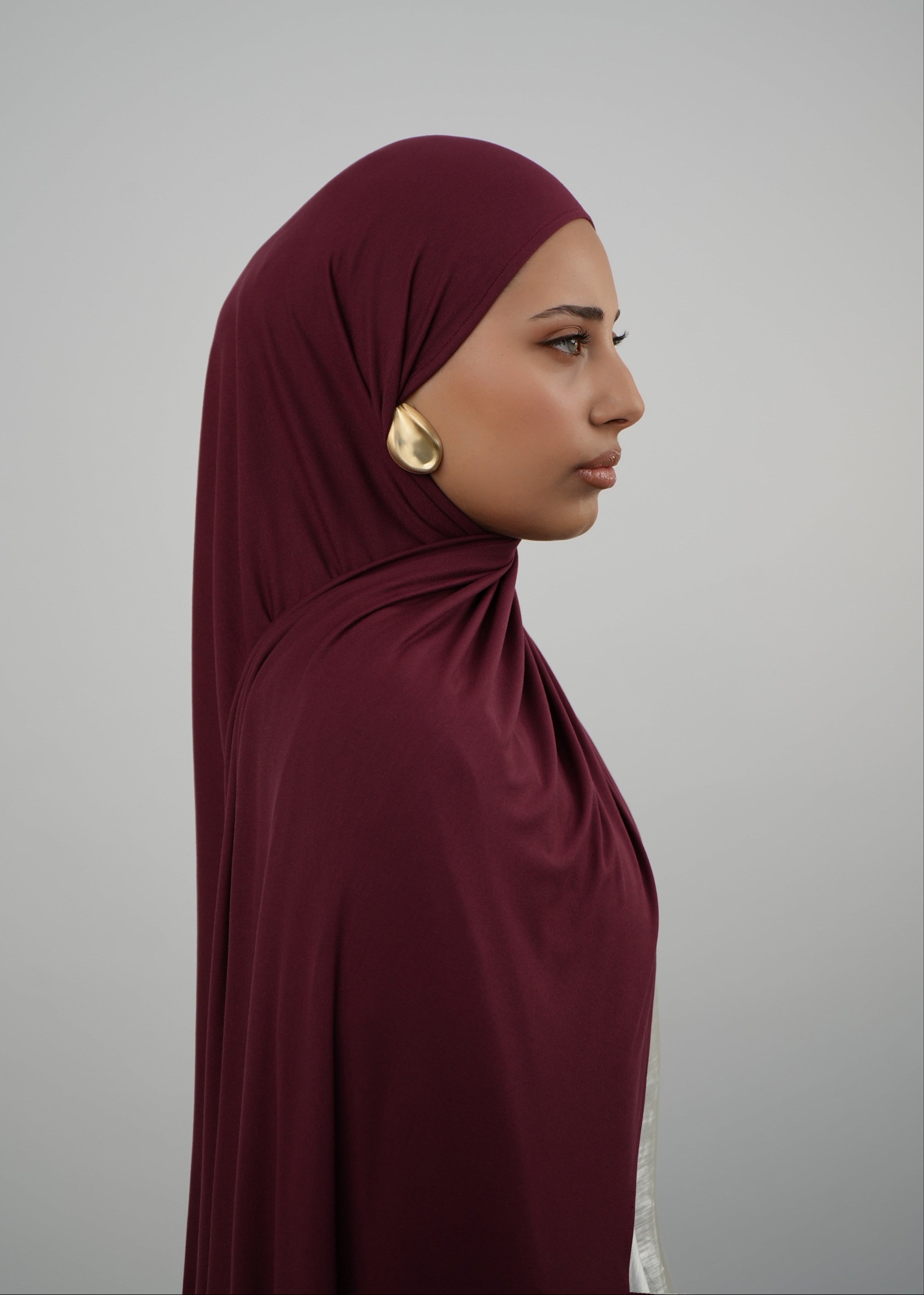 After Iftar Date - Burgundy