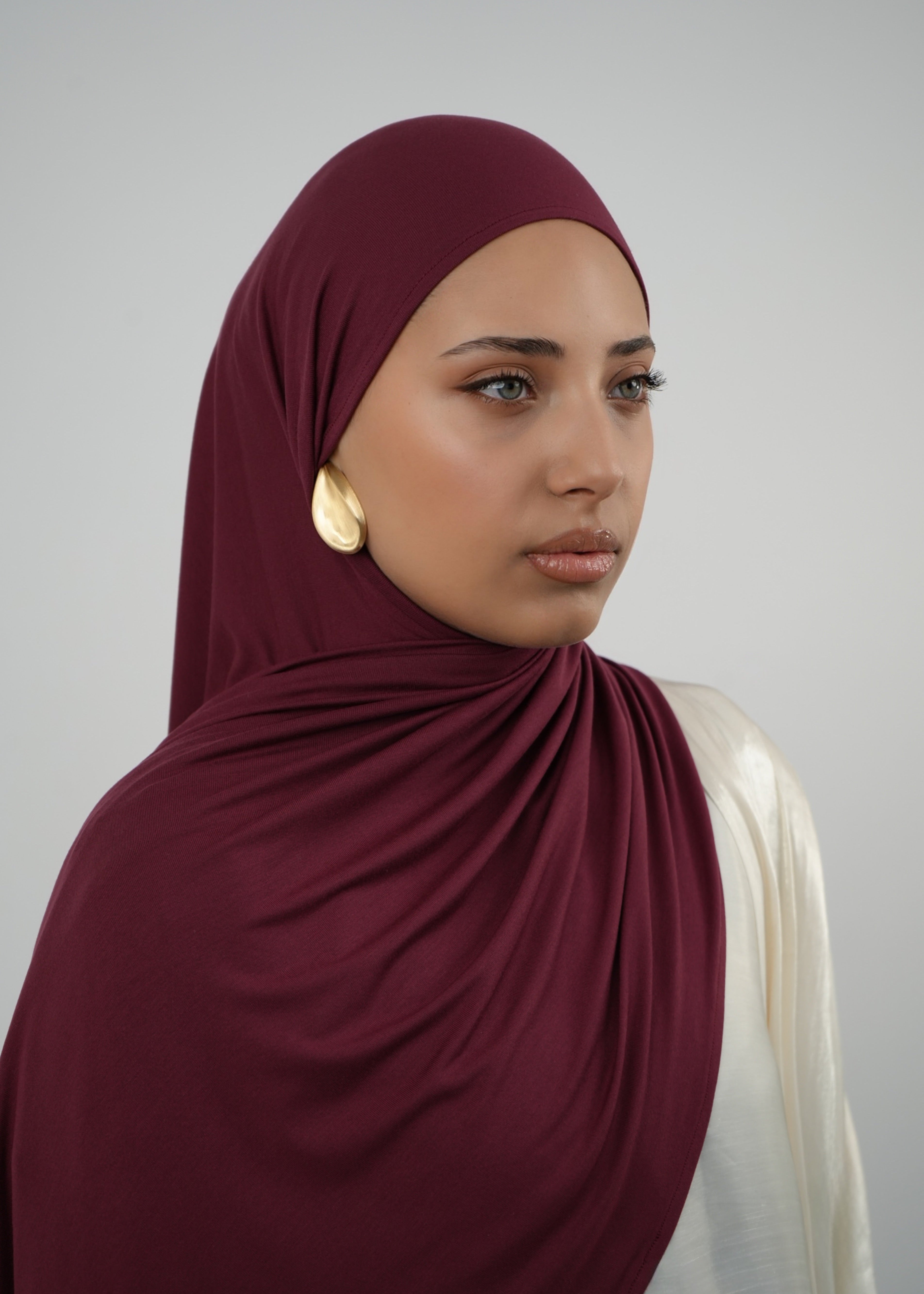 After Iftar Date - Burgundy