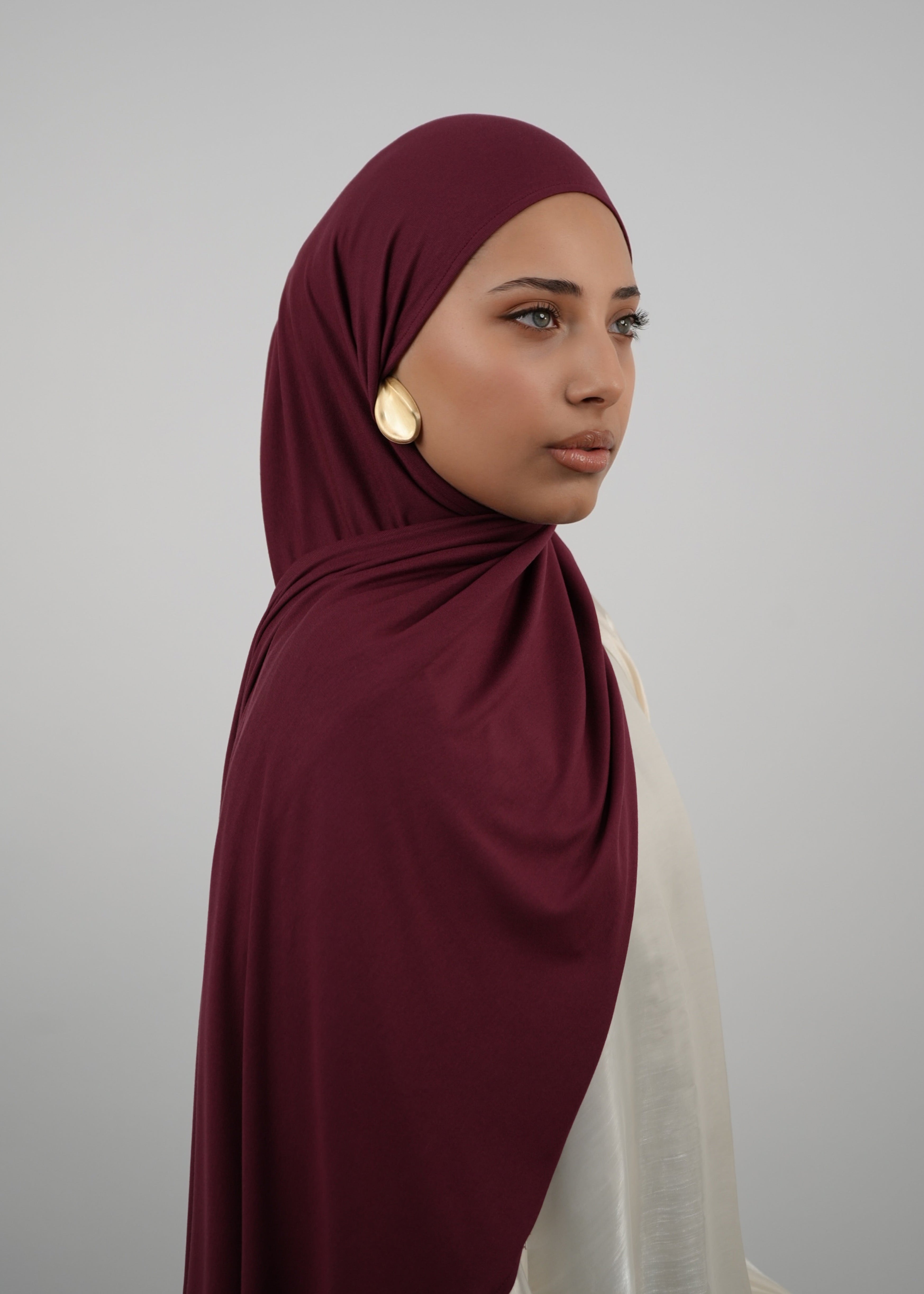 After Iftar Date - Burgundy