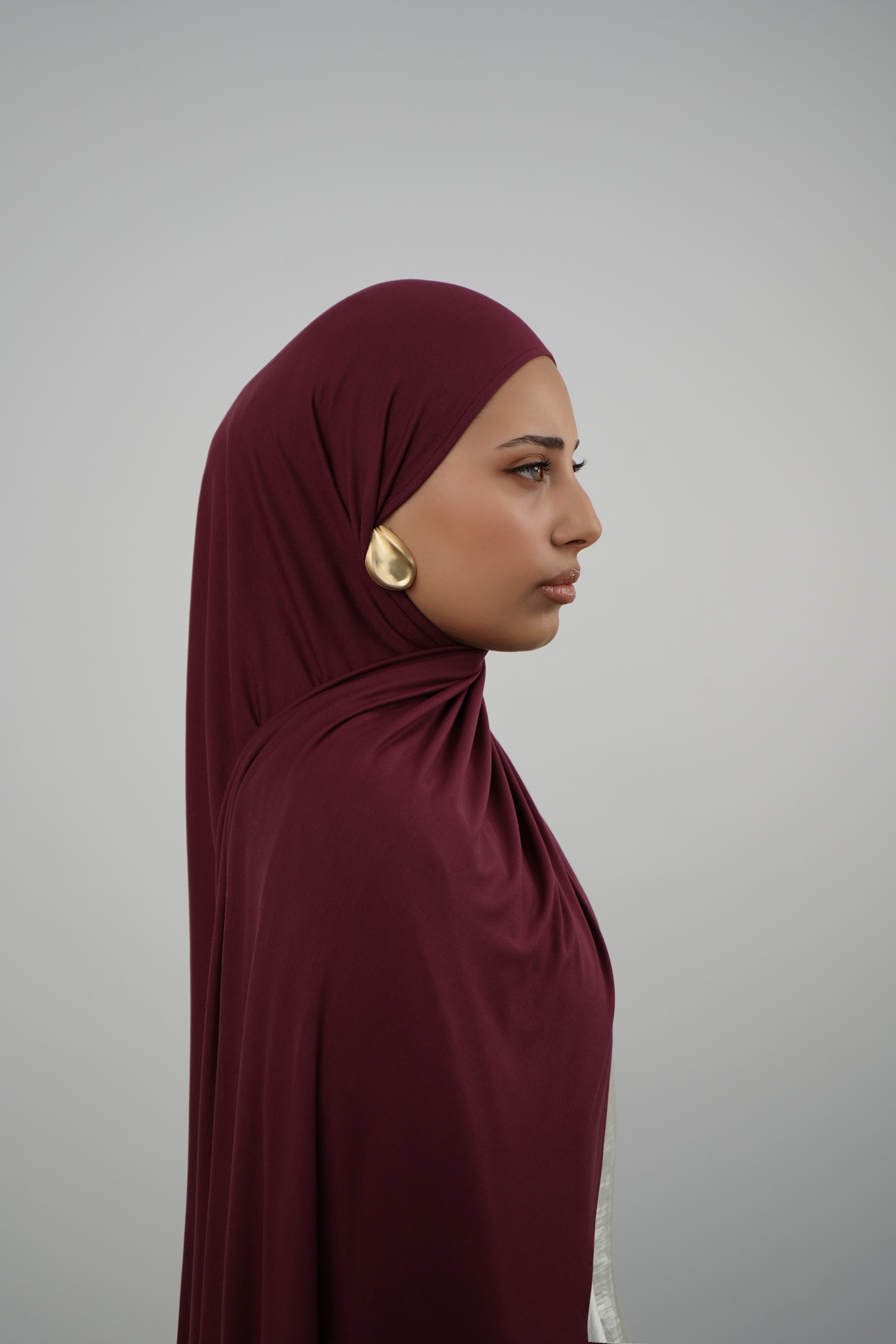 After Iftar Date - Burgundy