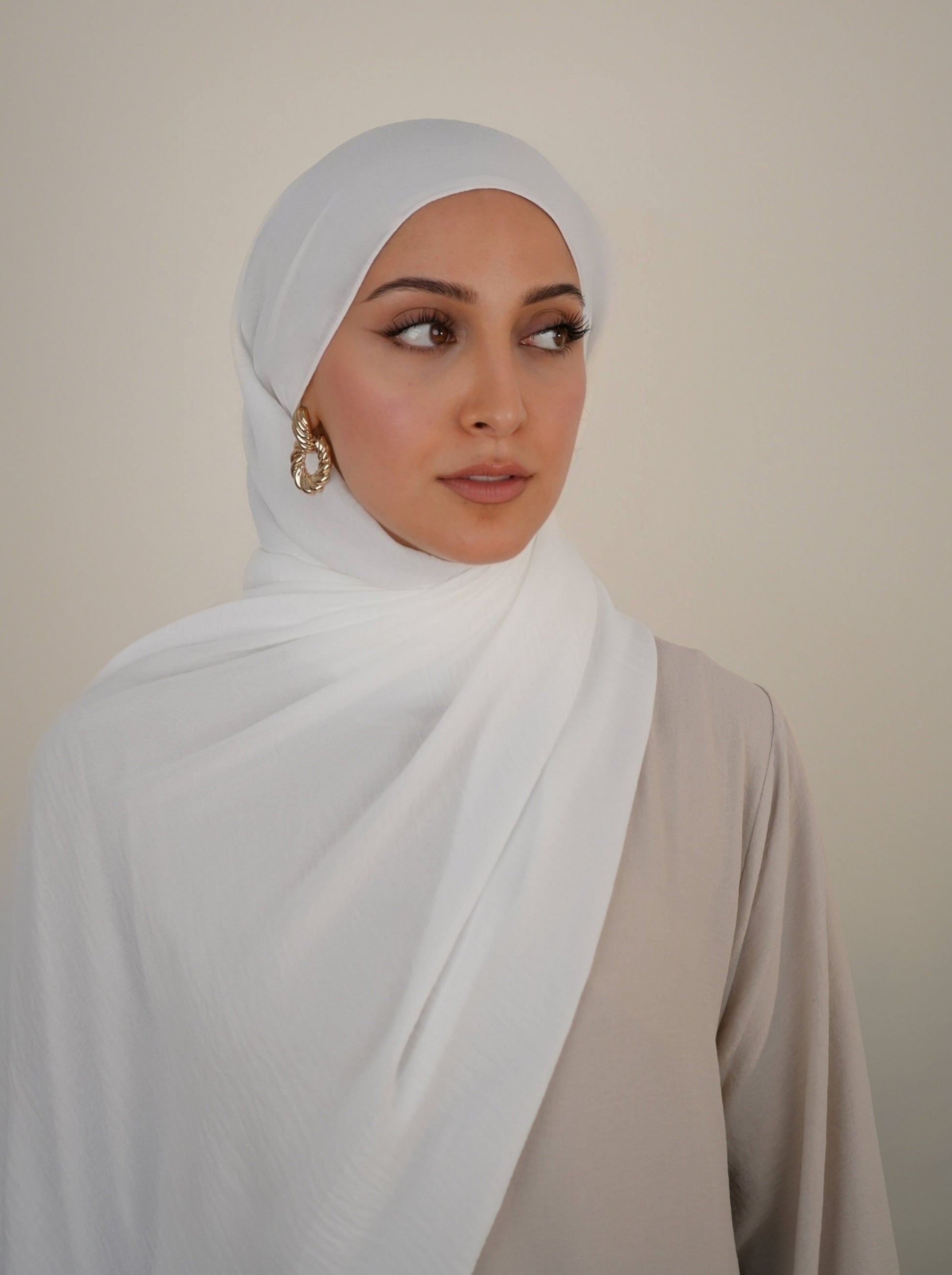 Jazz Hijab Dubai White