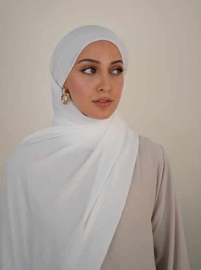 Jazz Hijab Dubai White