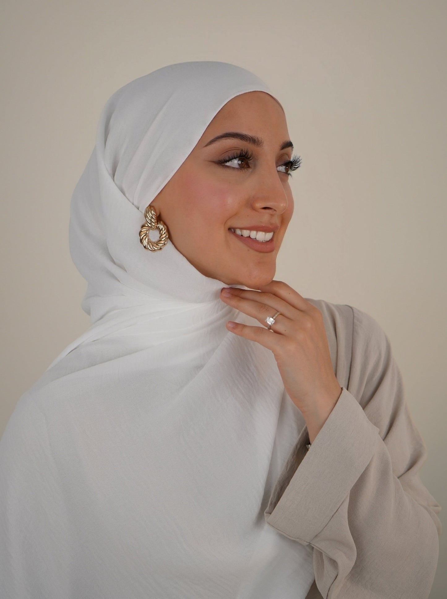 Jazz Hijab Dubai White