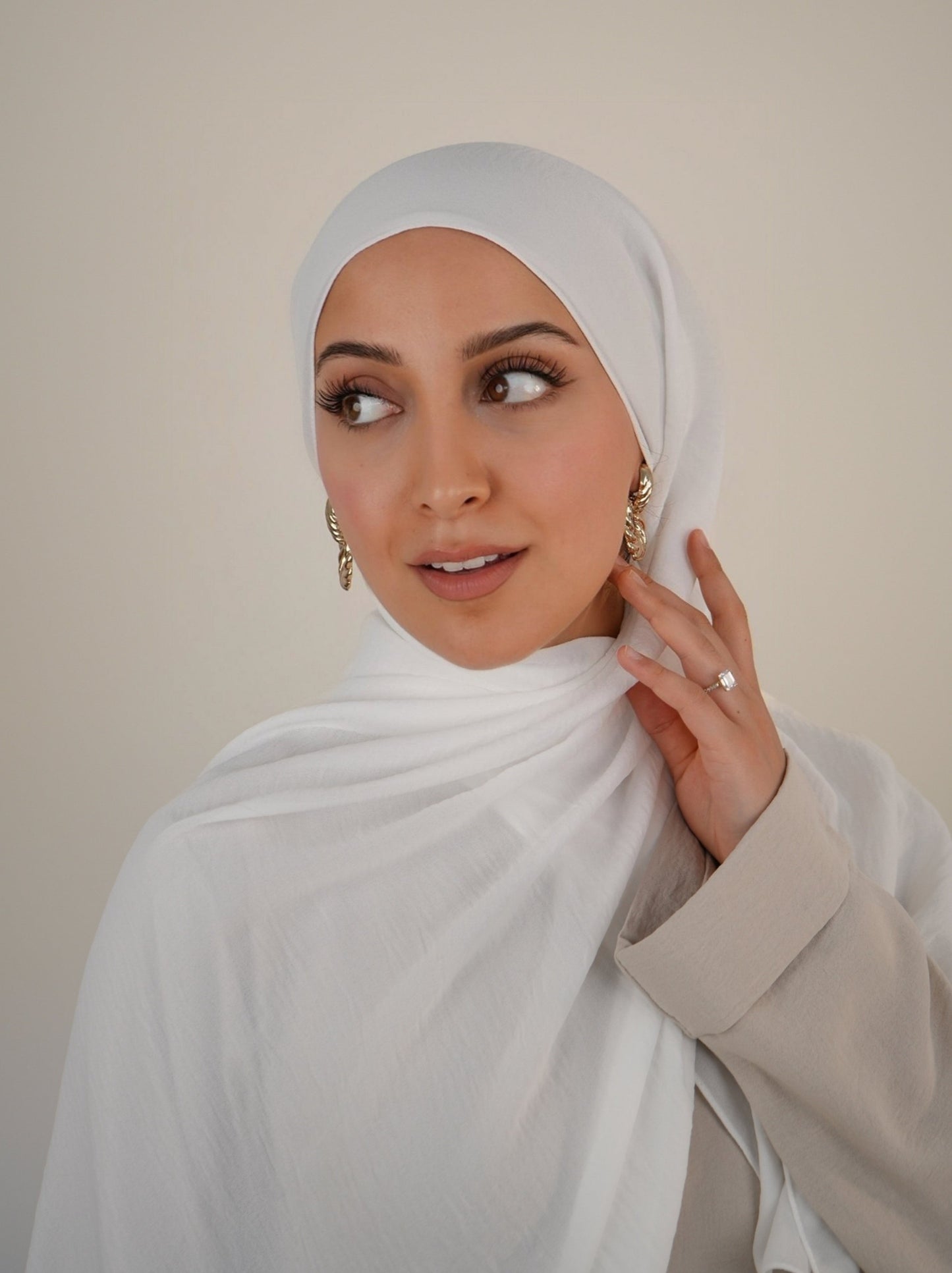 Jazz Hijab Dubai White