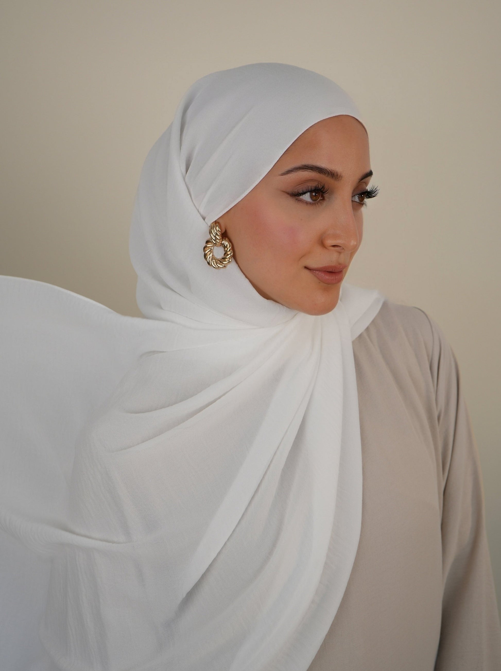 Jazz Hijab Dubai White