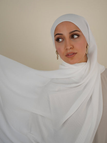 Jazz Hijab Dubai White