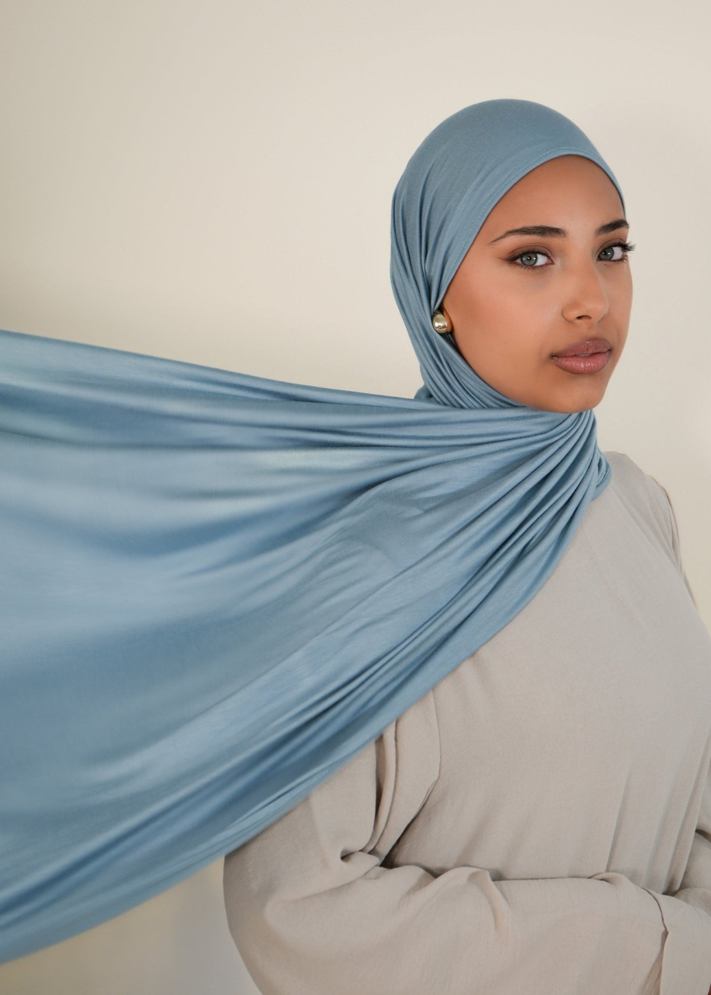 Santorini Premium Jersey Hijab
