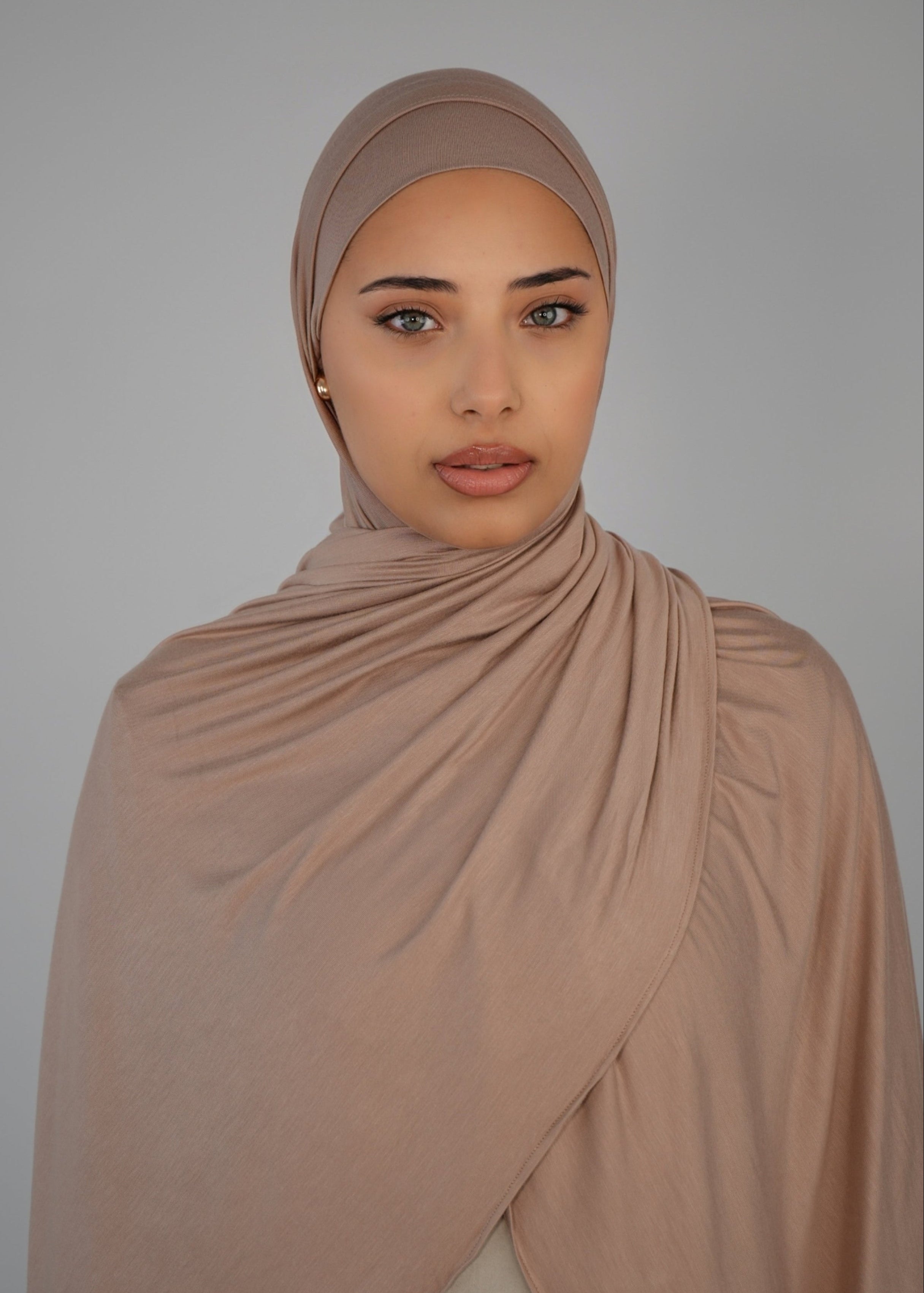 Premium Jersey Hijab - Blush