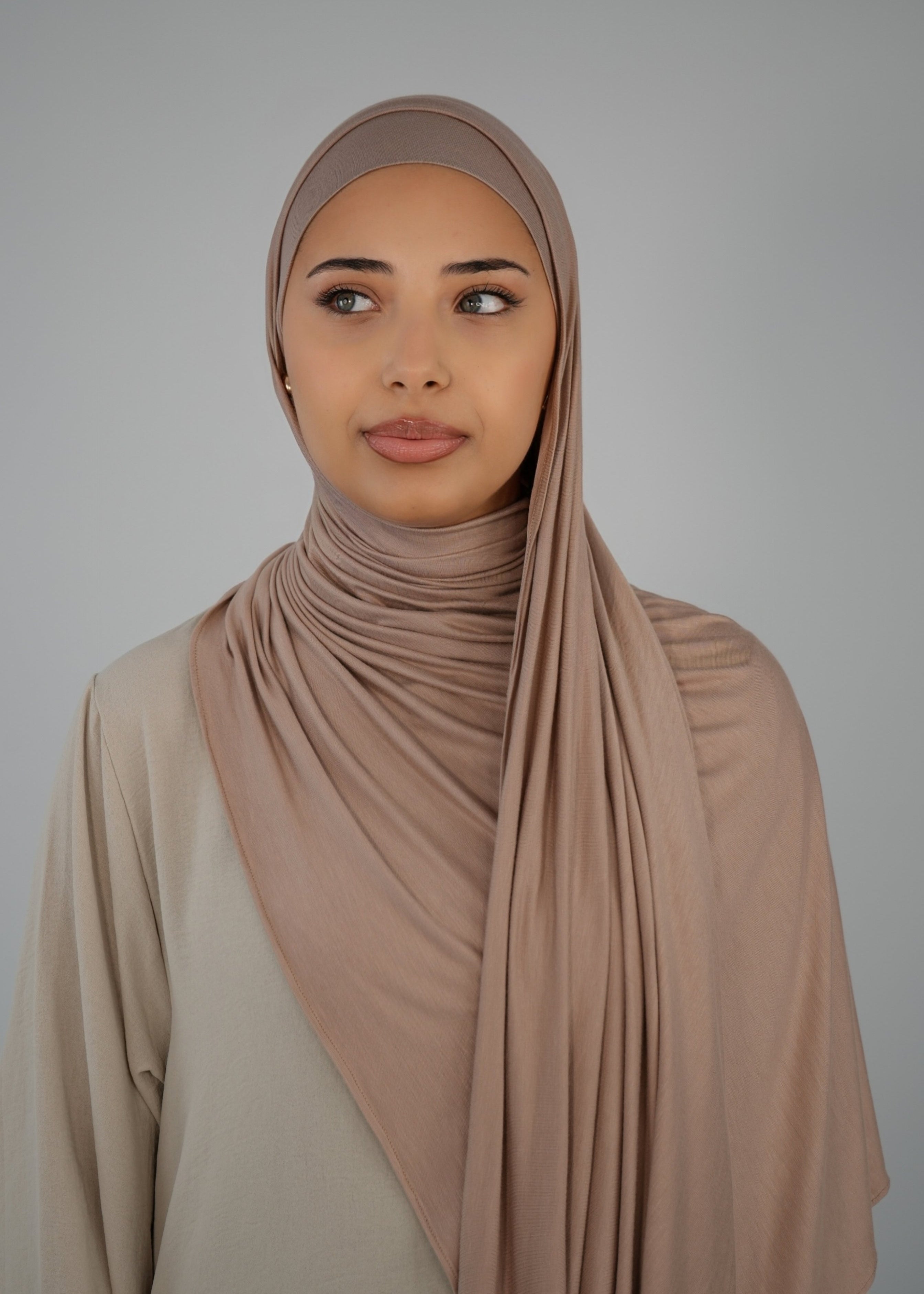 Premium Jersey Hijab - Blush