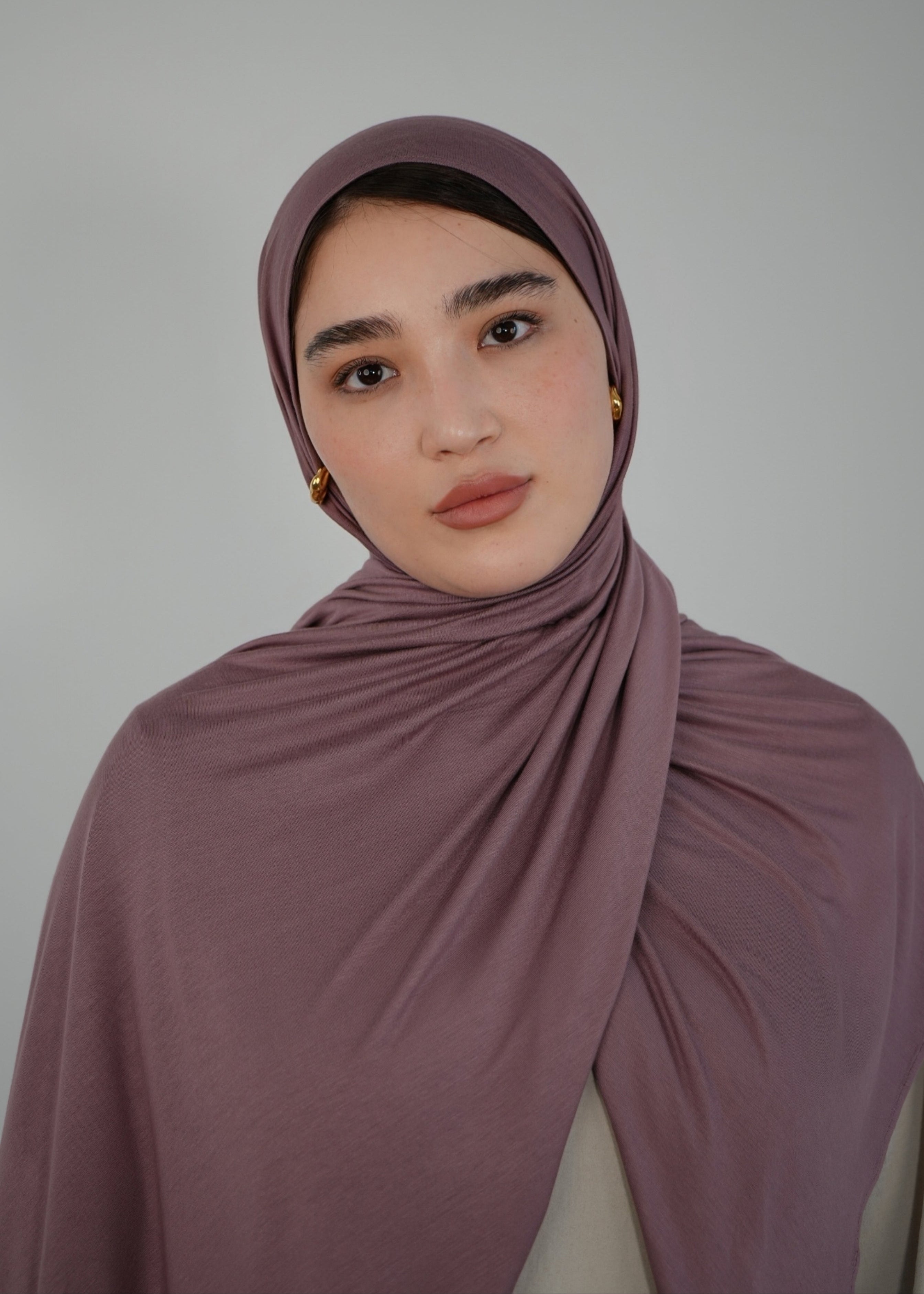 Premium Jersey Hijab - Violette Rose