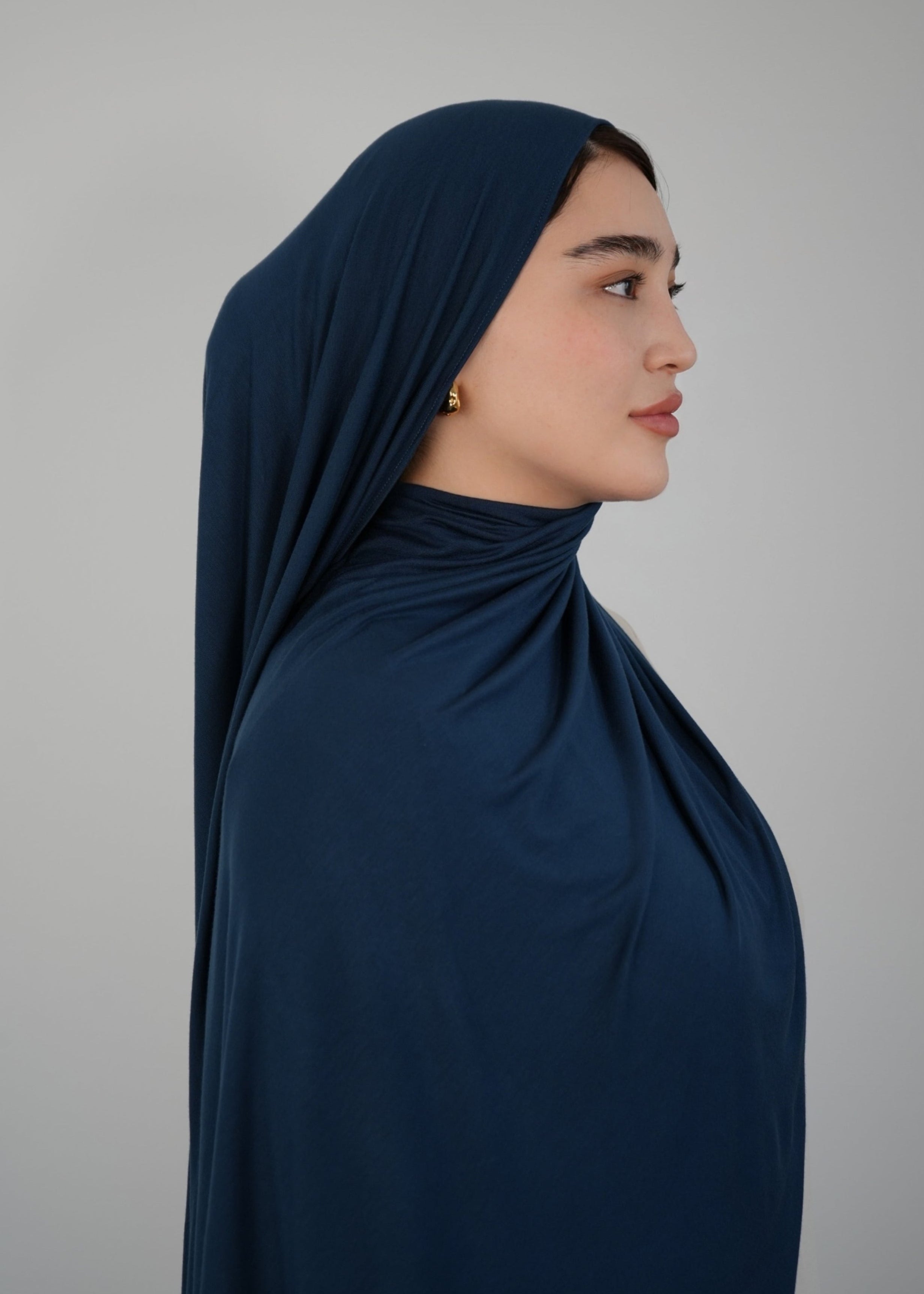 Premium Jersey Hijab - Istanblue
