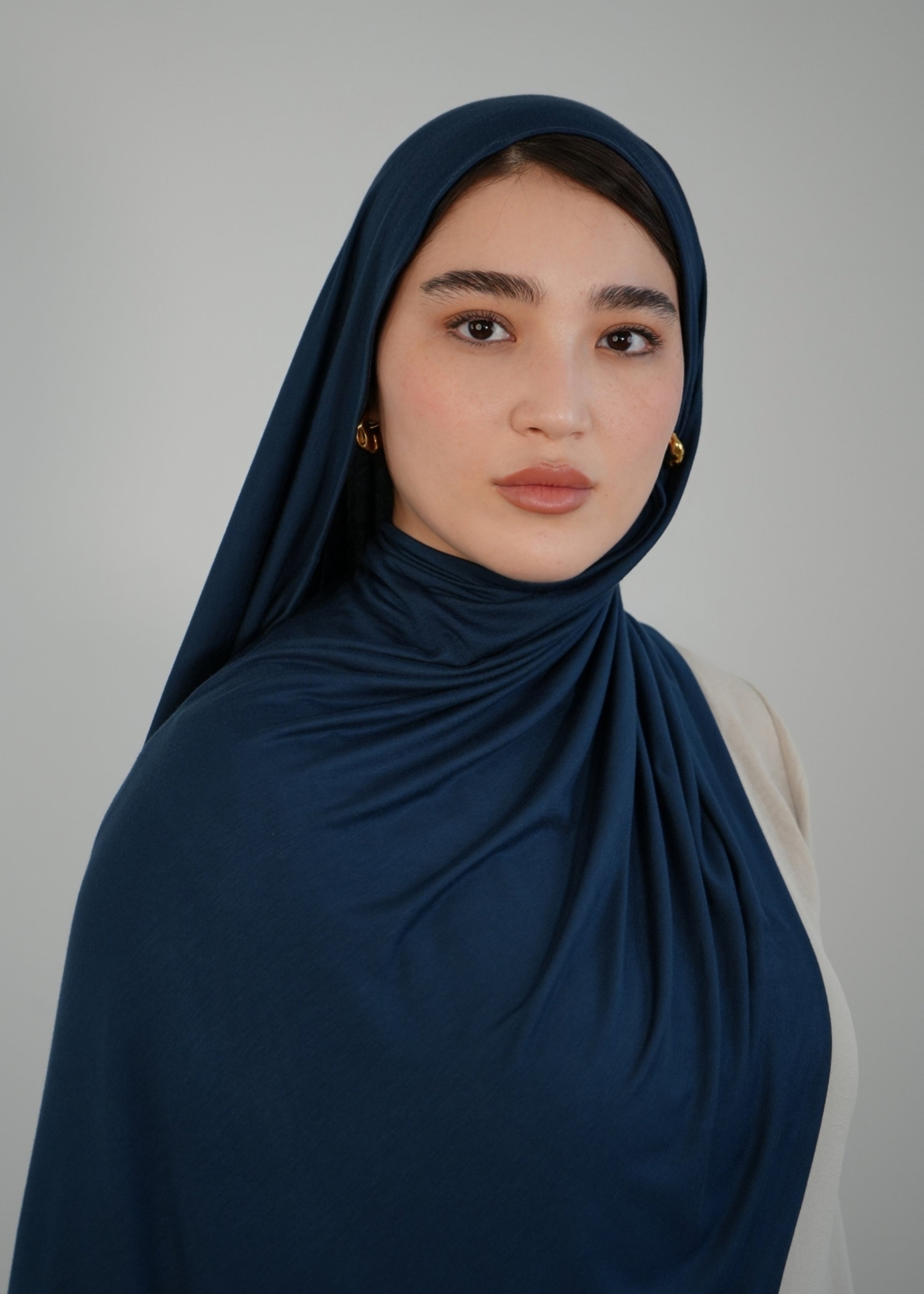 Premium Jersey Hijab - Istanblue