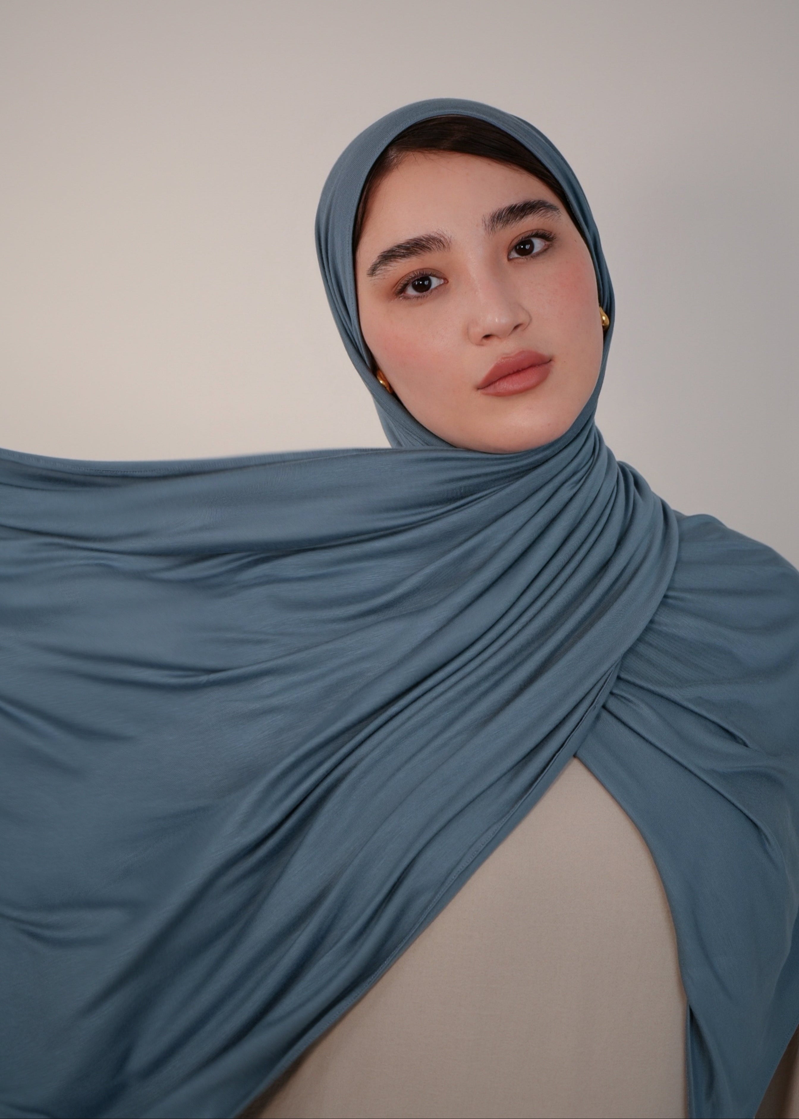 Premium Jersey Hijab - Mykonos