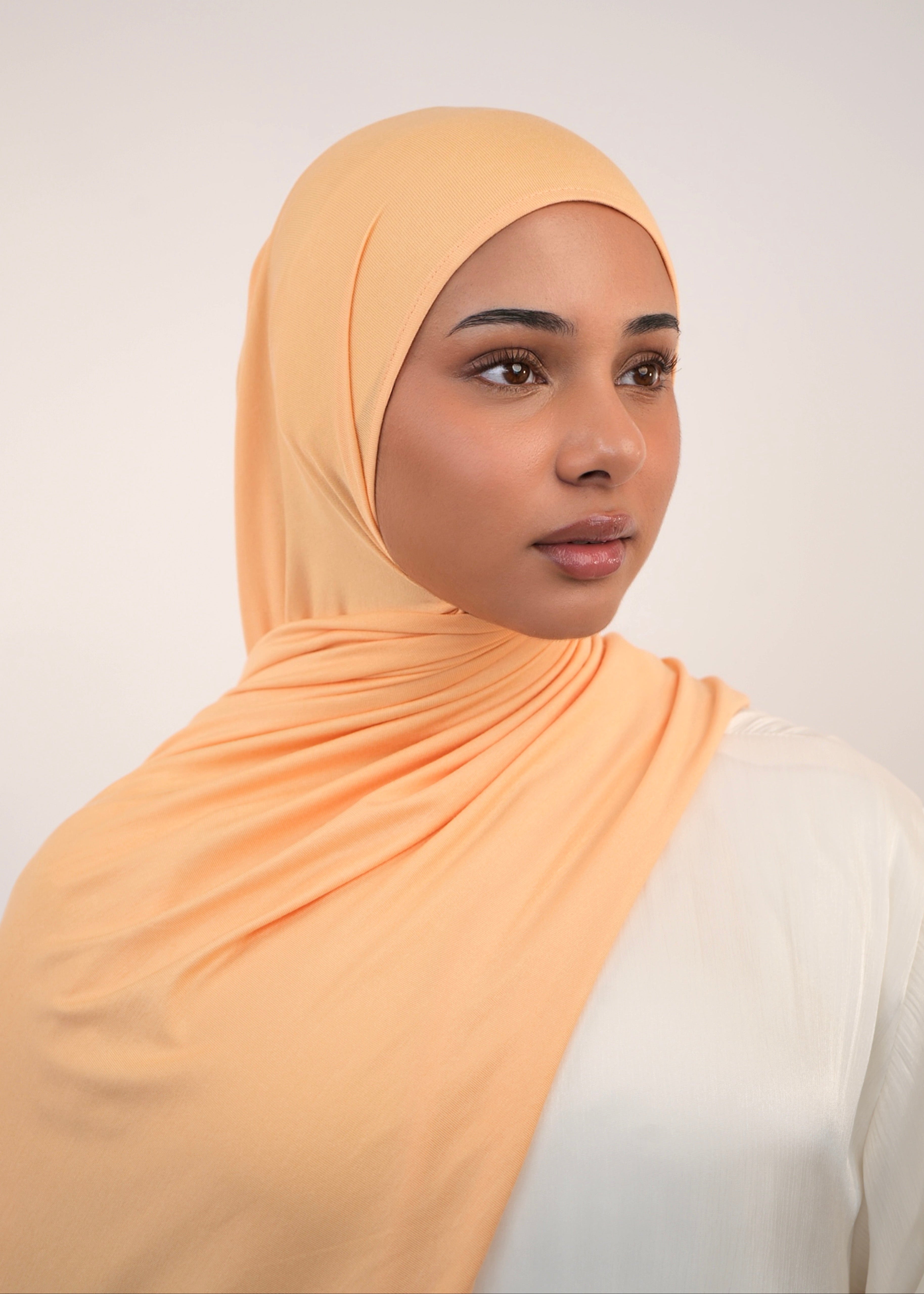 Sunset Apricot - Signature Premium Jersey Hijab
