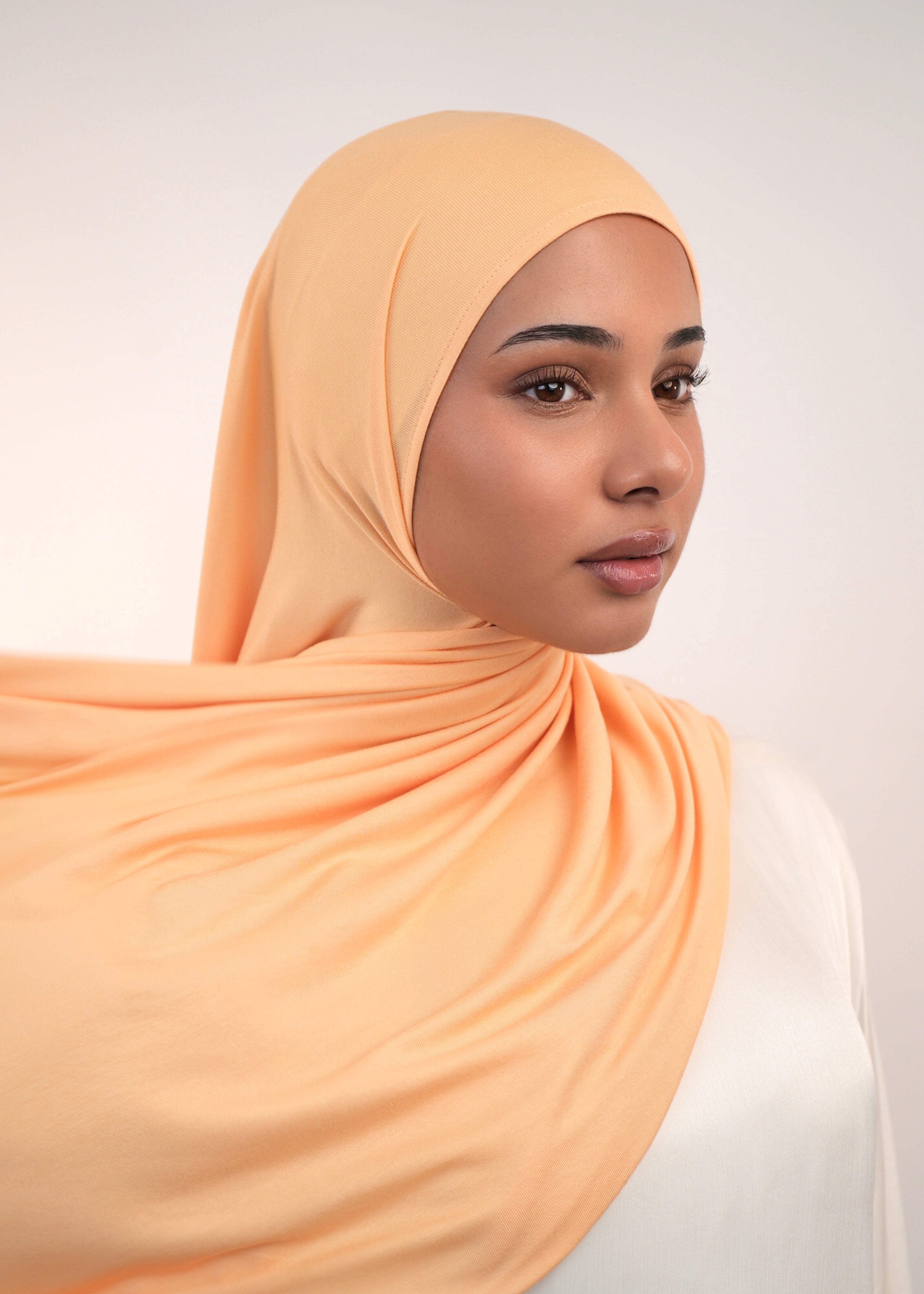Sunset Apricot - Signature Premium Jersey Hijab