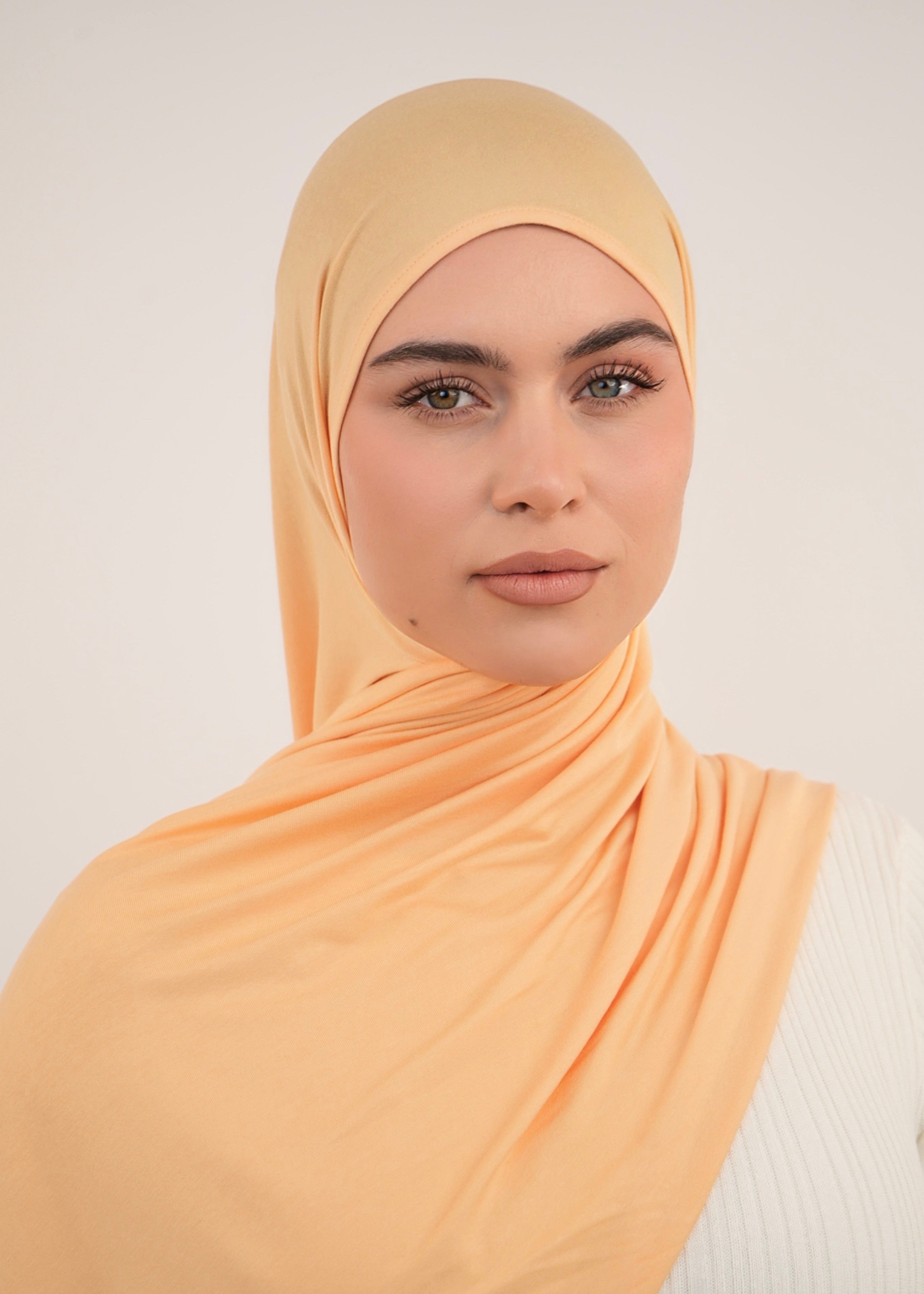 Sunset Apricot - Signature Premium Jersey Hijab
