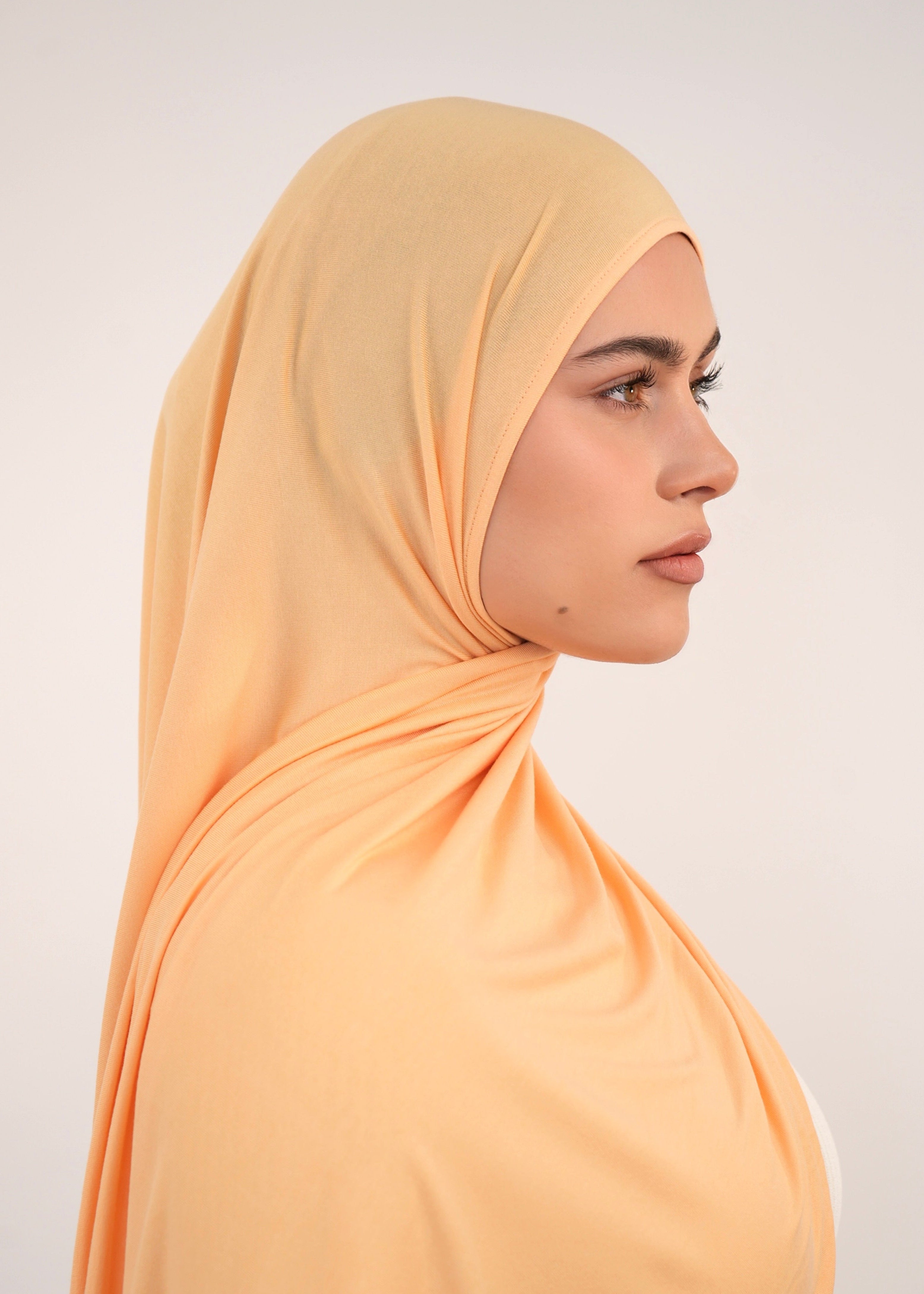 Sunset Apricot - Signature Premium Jersey Hijab