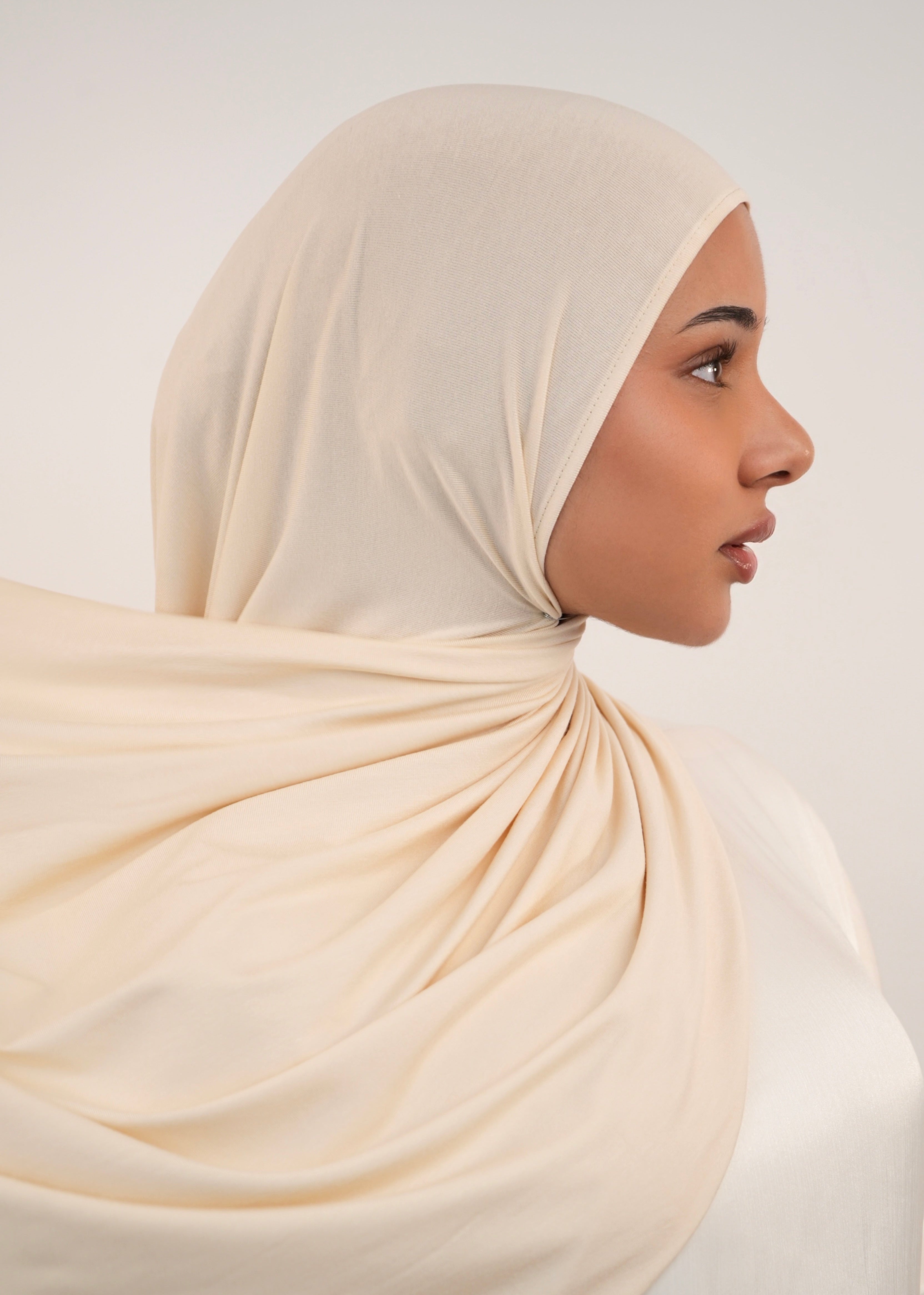 Tahini Nude - Signature Premium Jersey Hijab