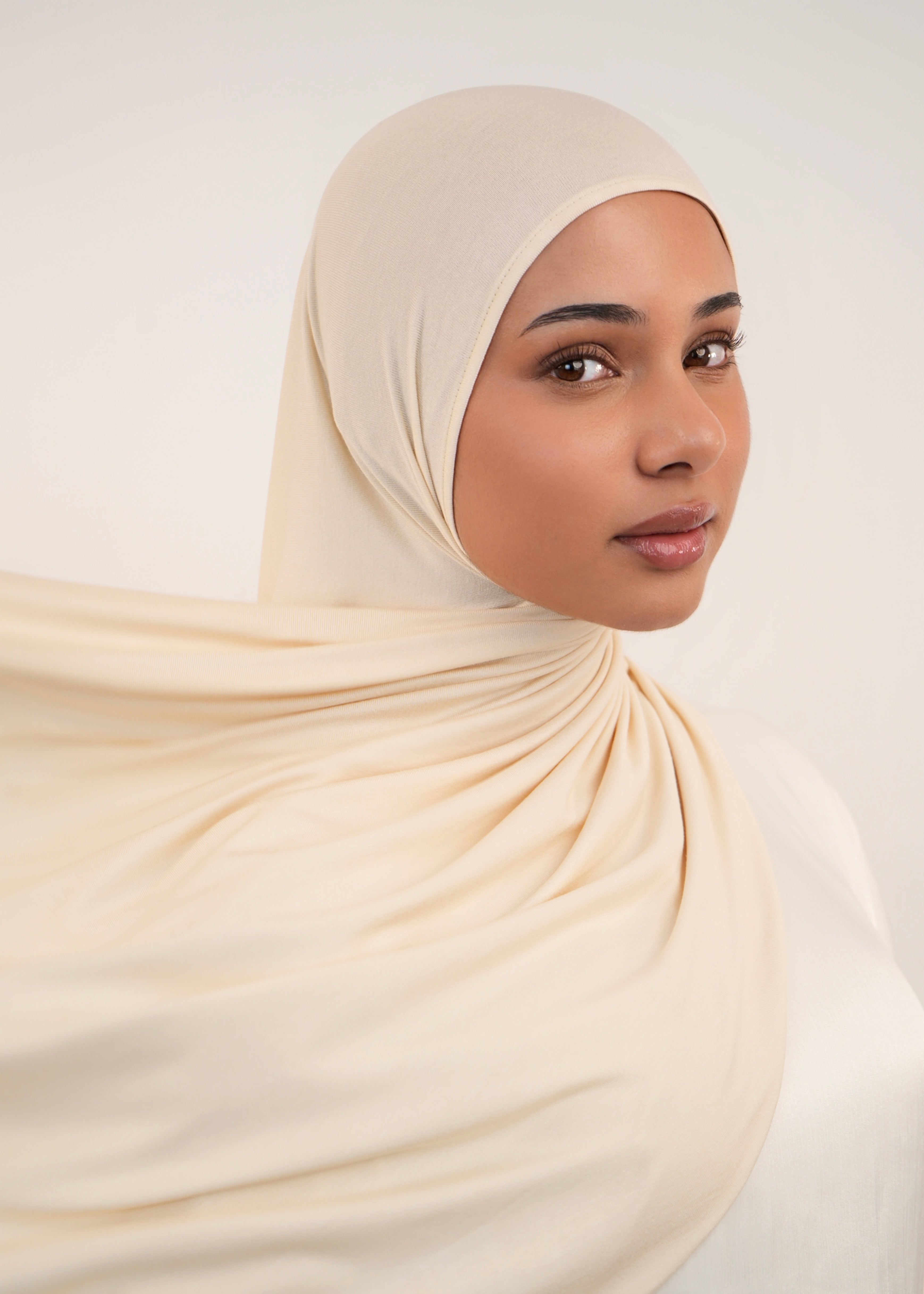 Tahini Nude - Signature Premium Jersey Hijab