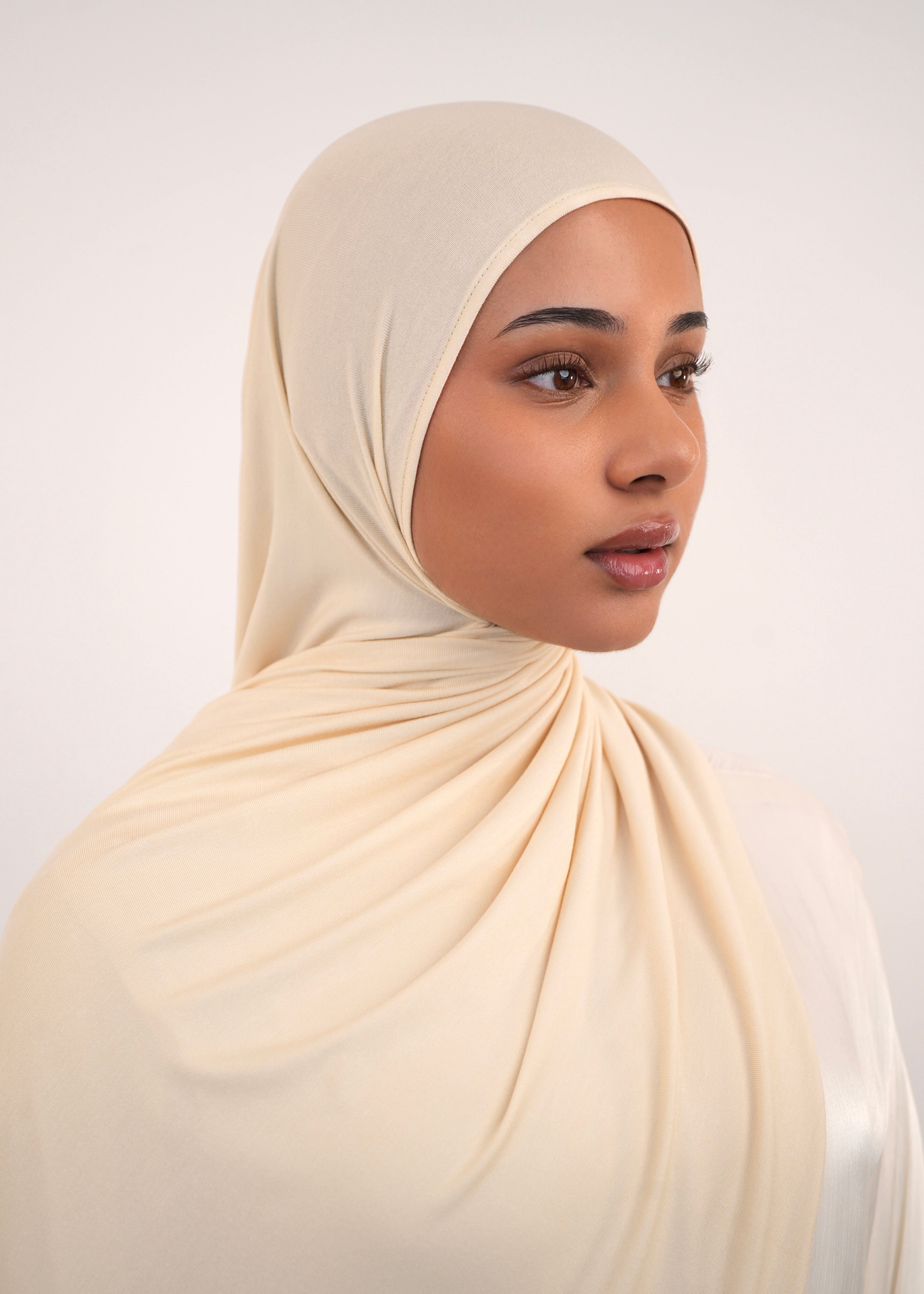 Tahini Nude - Signature Premium Jersey Hijab