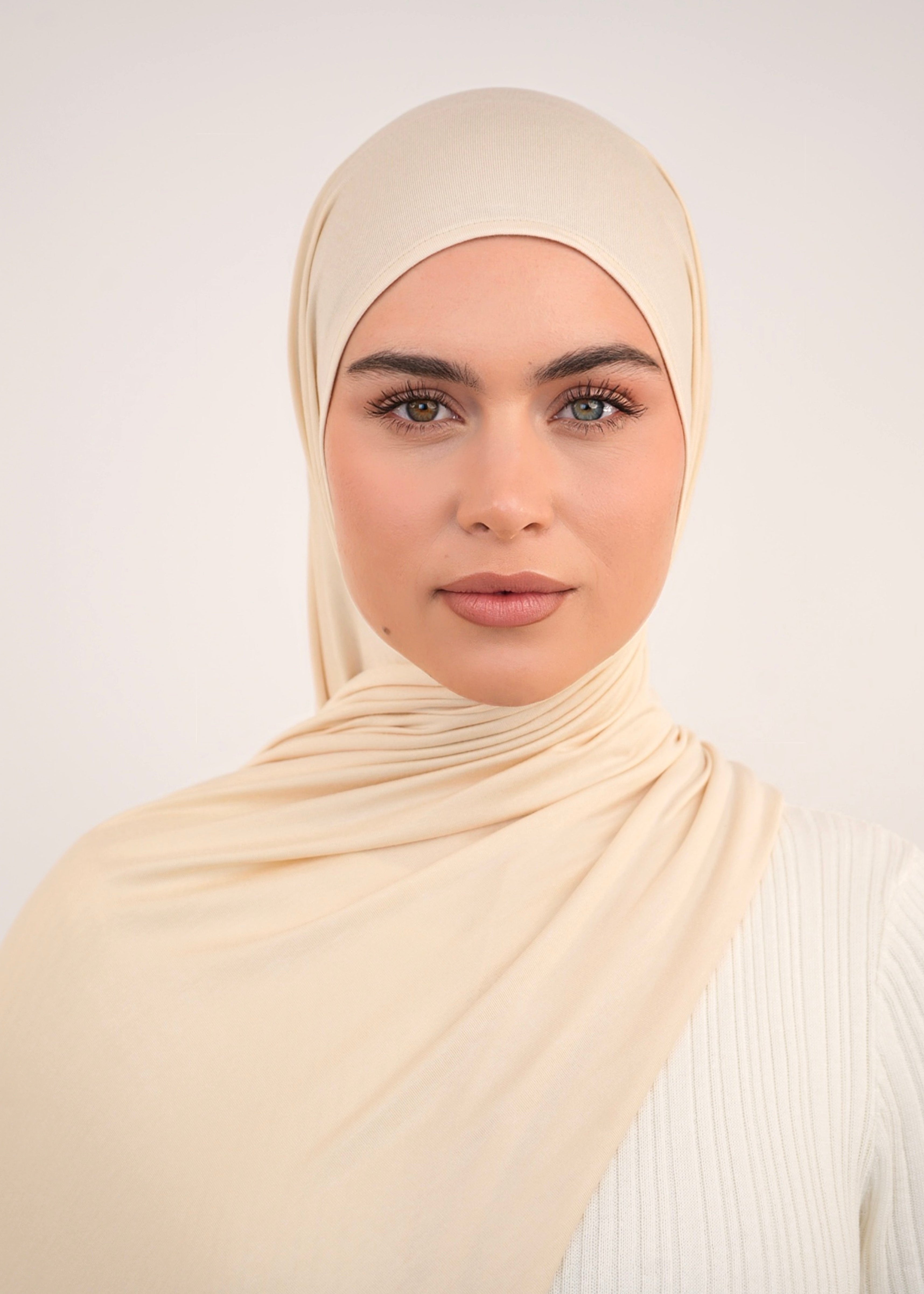 Tahini Nude - Signature Premium Jersey Hijab