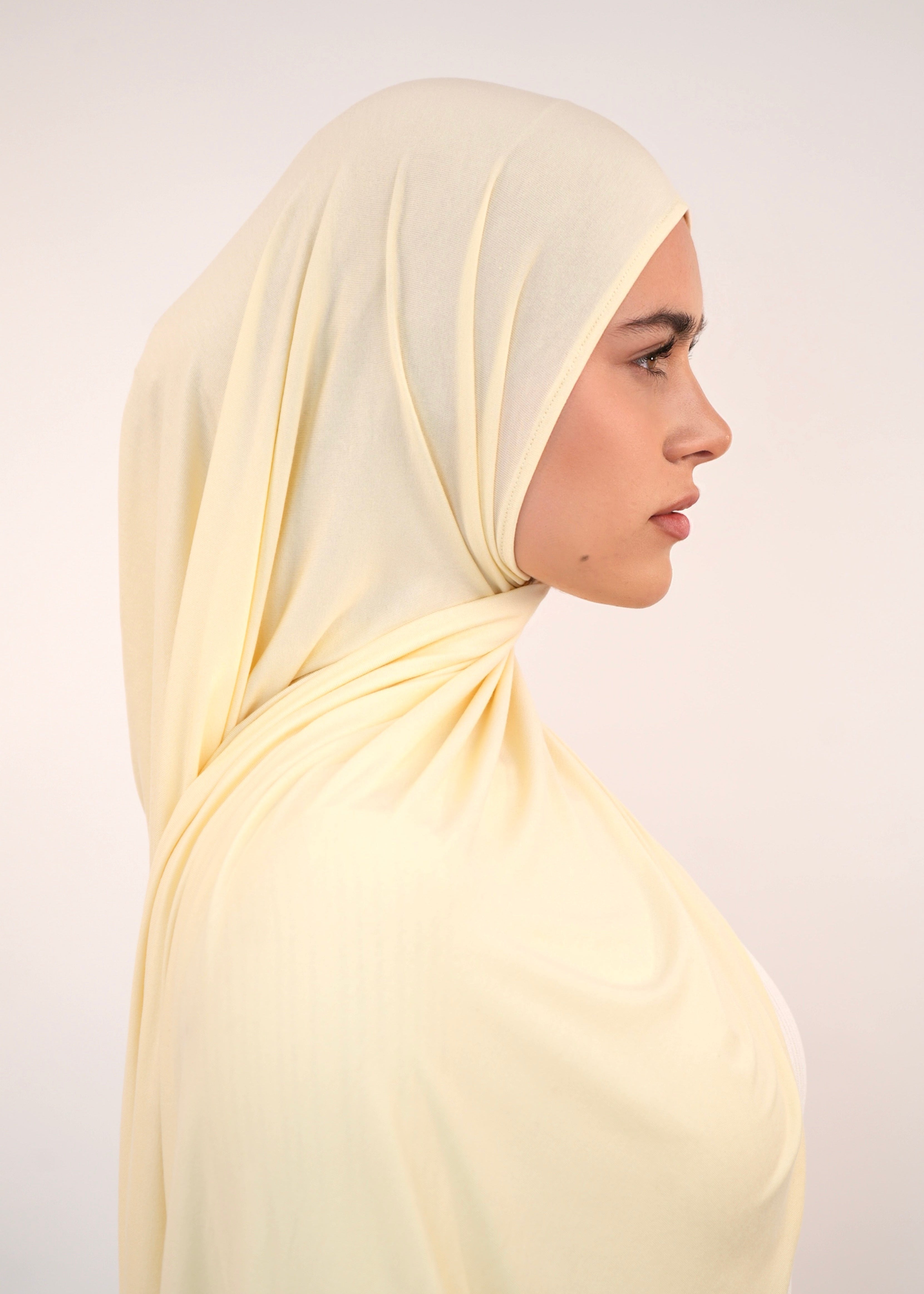 Butter Yellow - Signature Premium Jersey Hijab