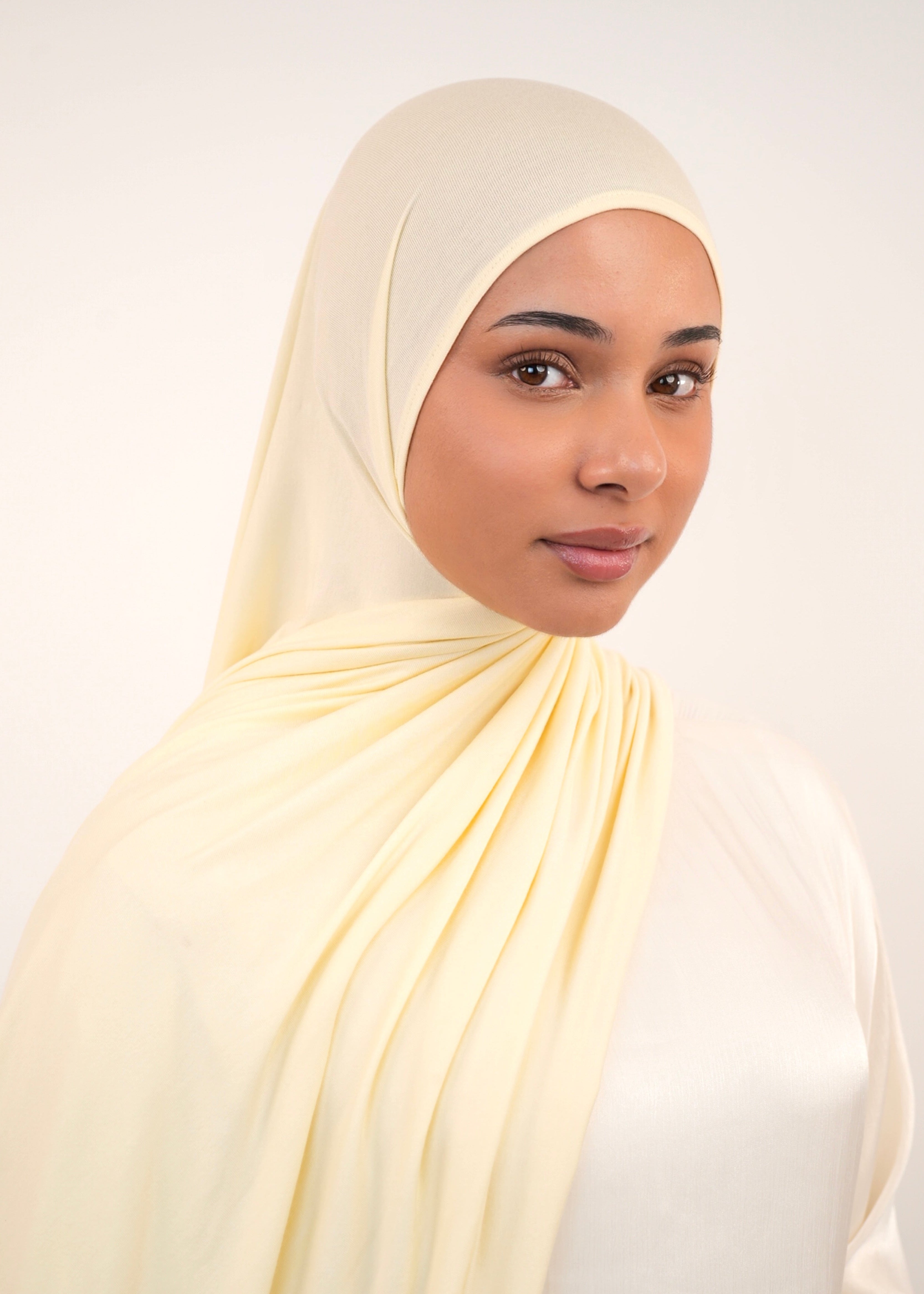 Butter Yellow - Signature Premium Jersey Hijab