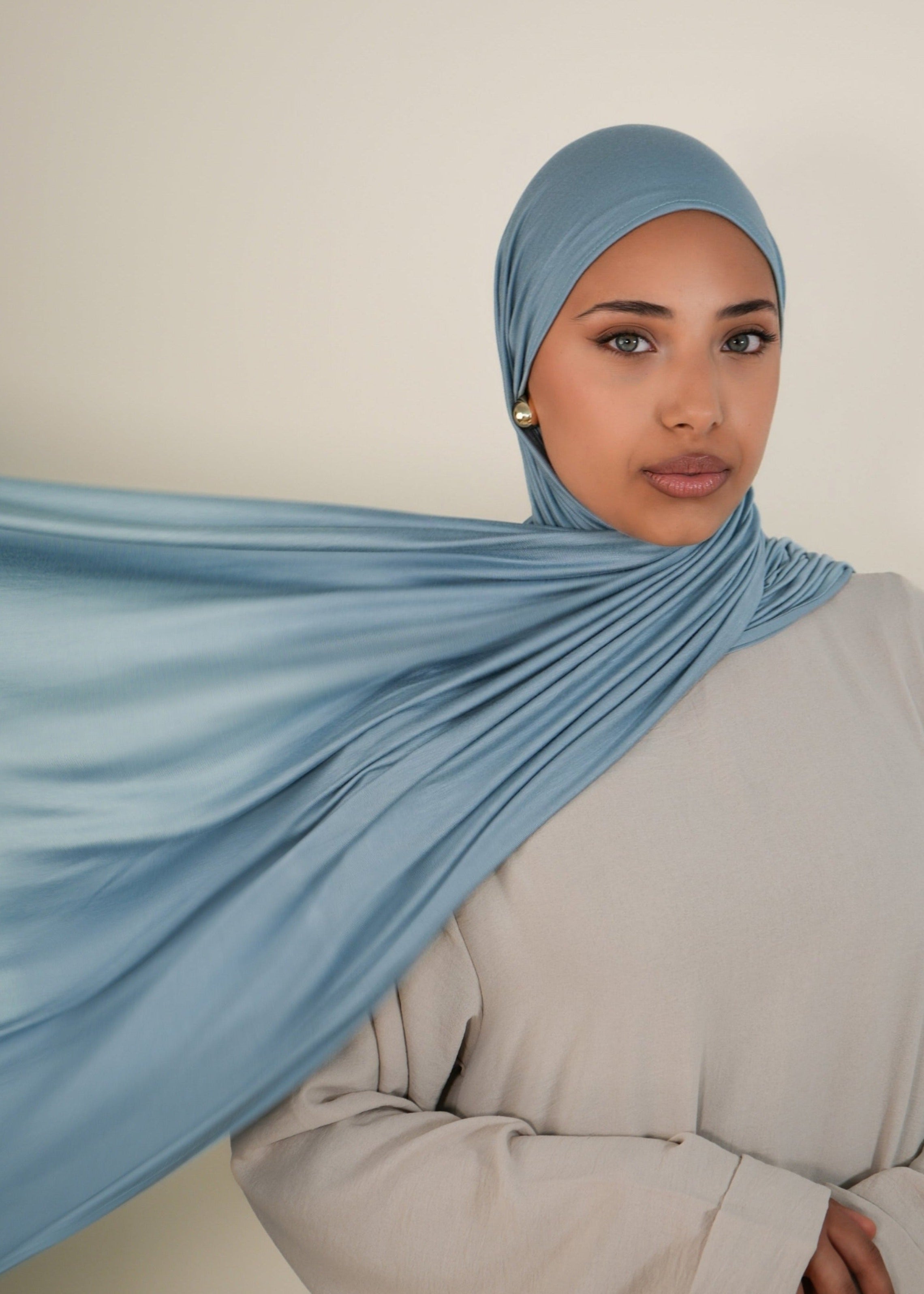 Santorini Premium Jersey Hijab