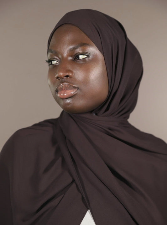 Krepp Hijab - Earth