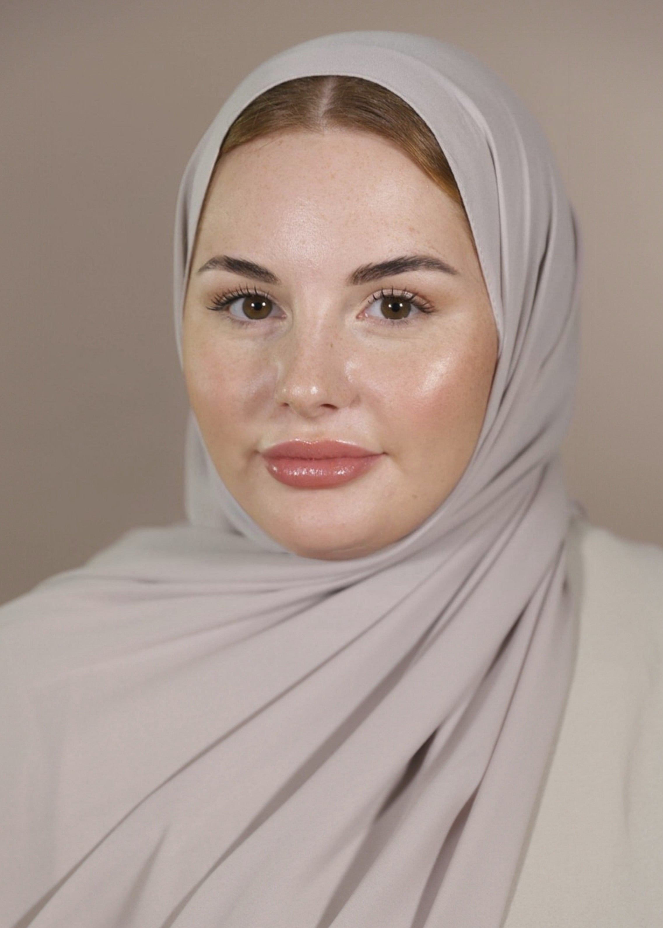Chiffon Hijab - Stone