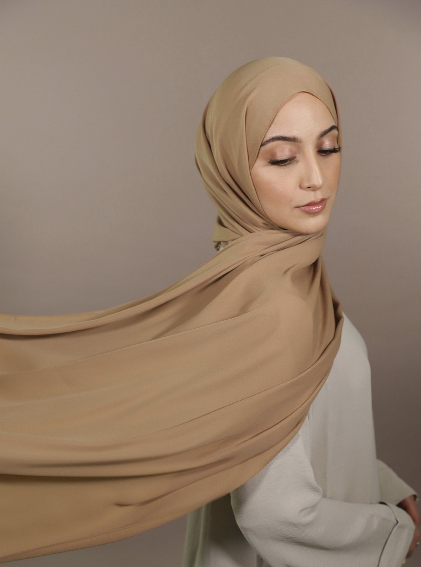 Krepp Hijab - Caramella