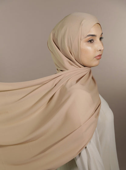 Hijab Crêpe - Caramella Light