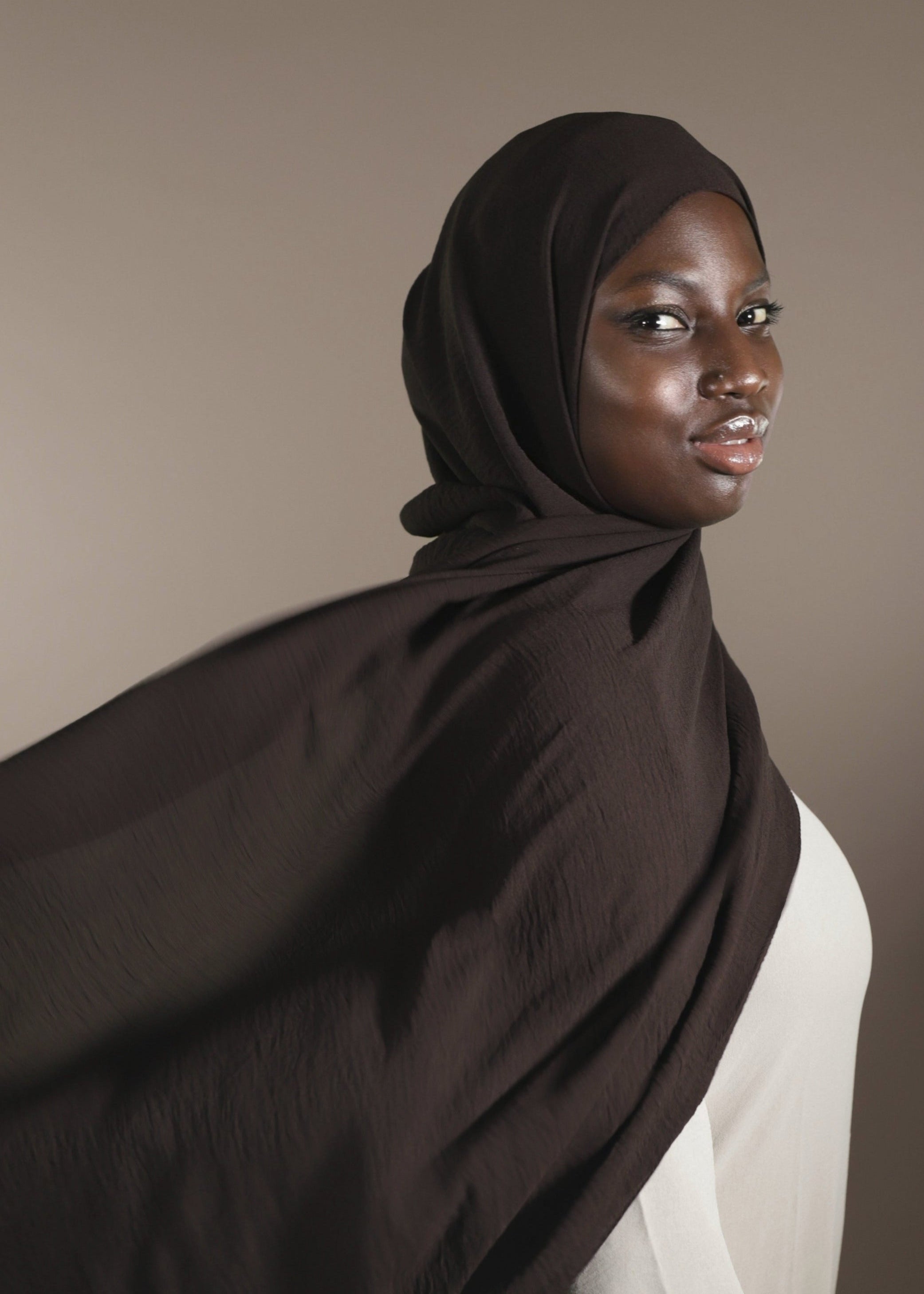 Crinkle Hijab - Earth