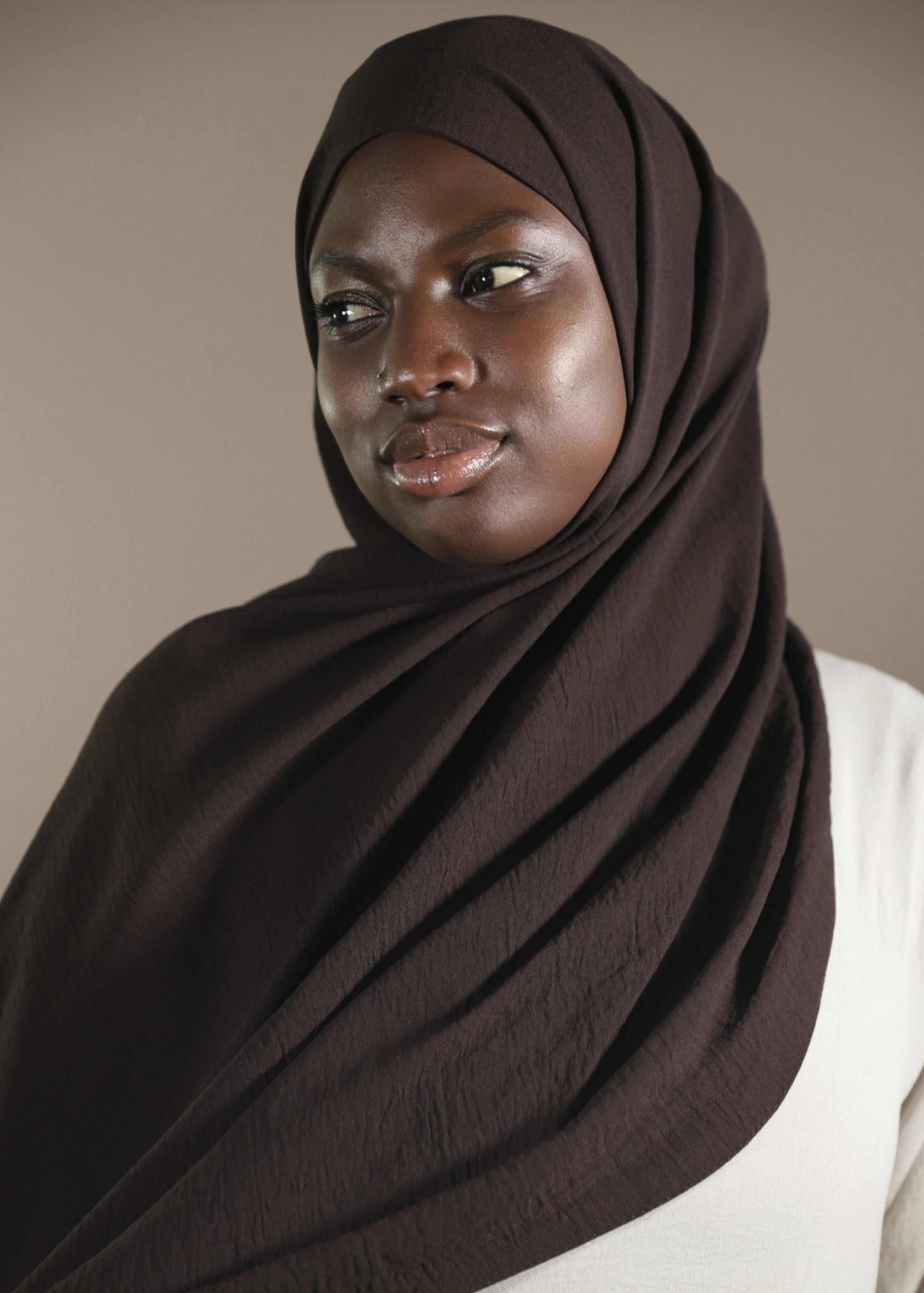 Crinkle Hijab - Earth