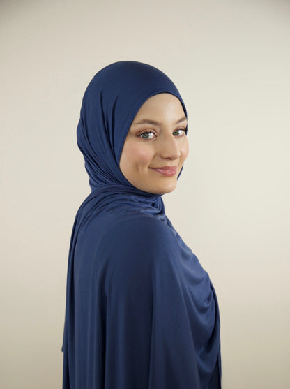 Premium Jersey Hijab - Night Sky