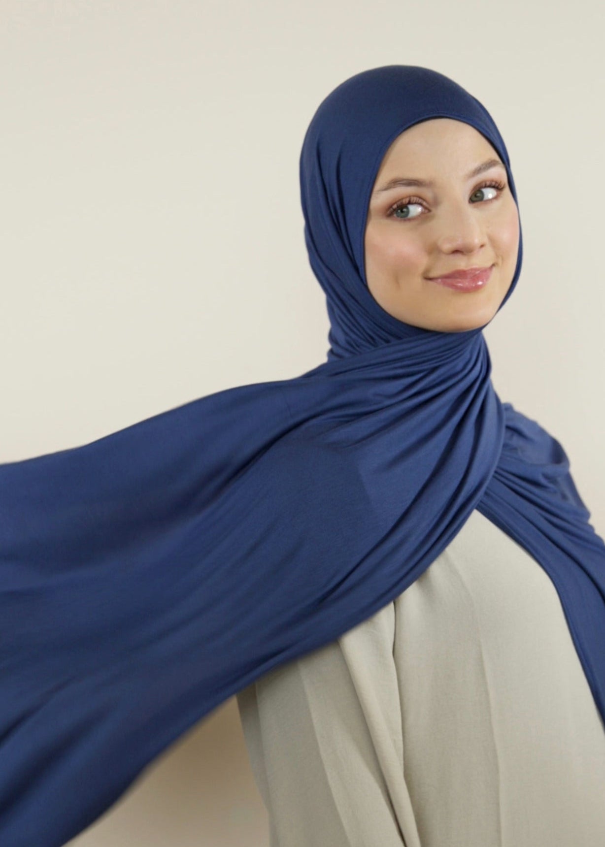 Premium Jersey Hijab - Night Sky