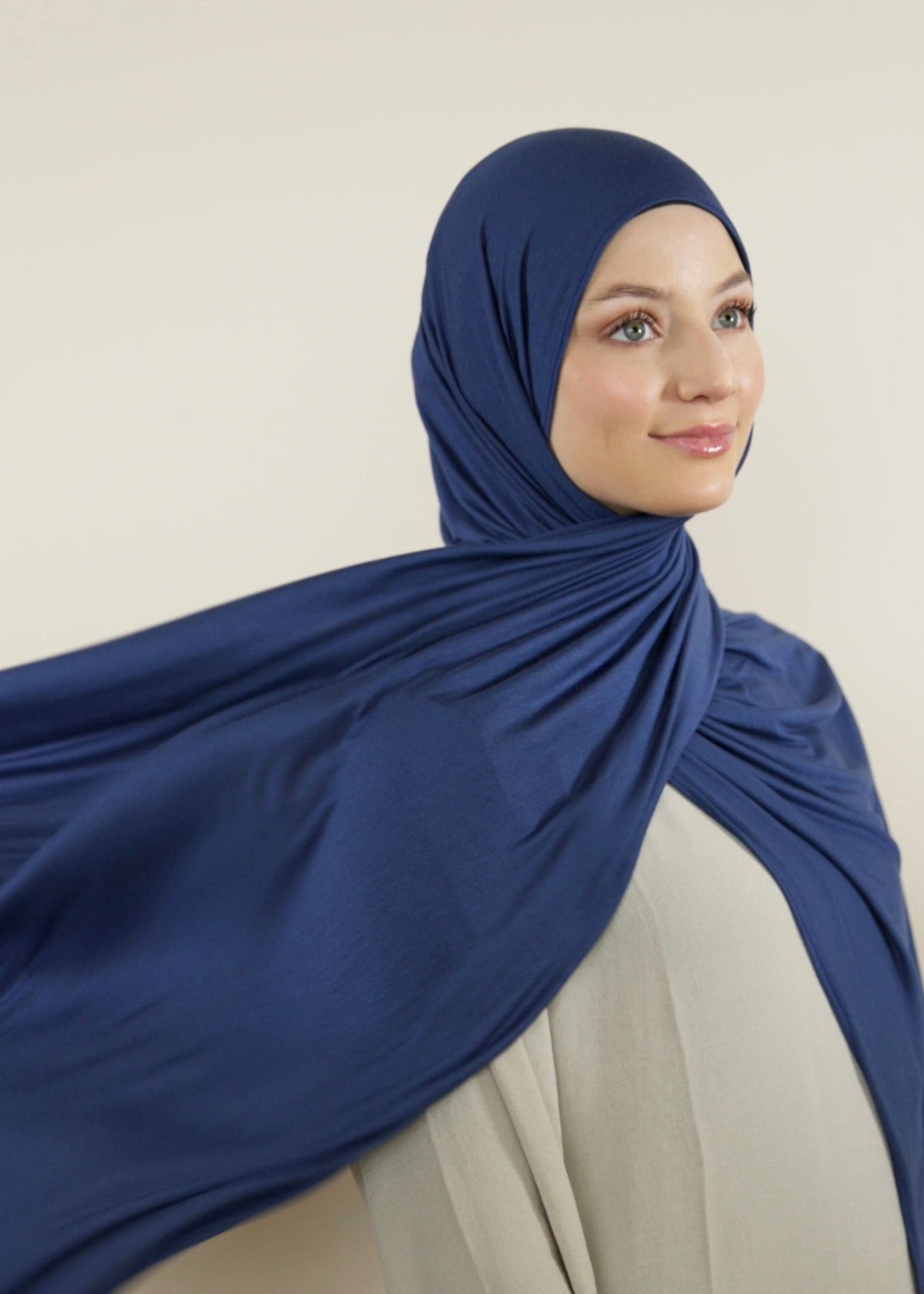 Premium Jersey Hijab - Night Sky