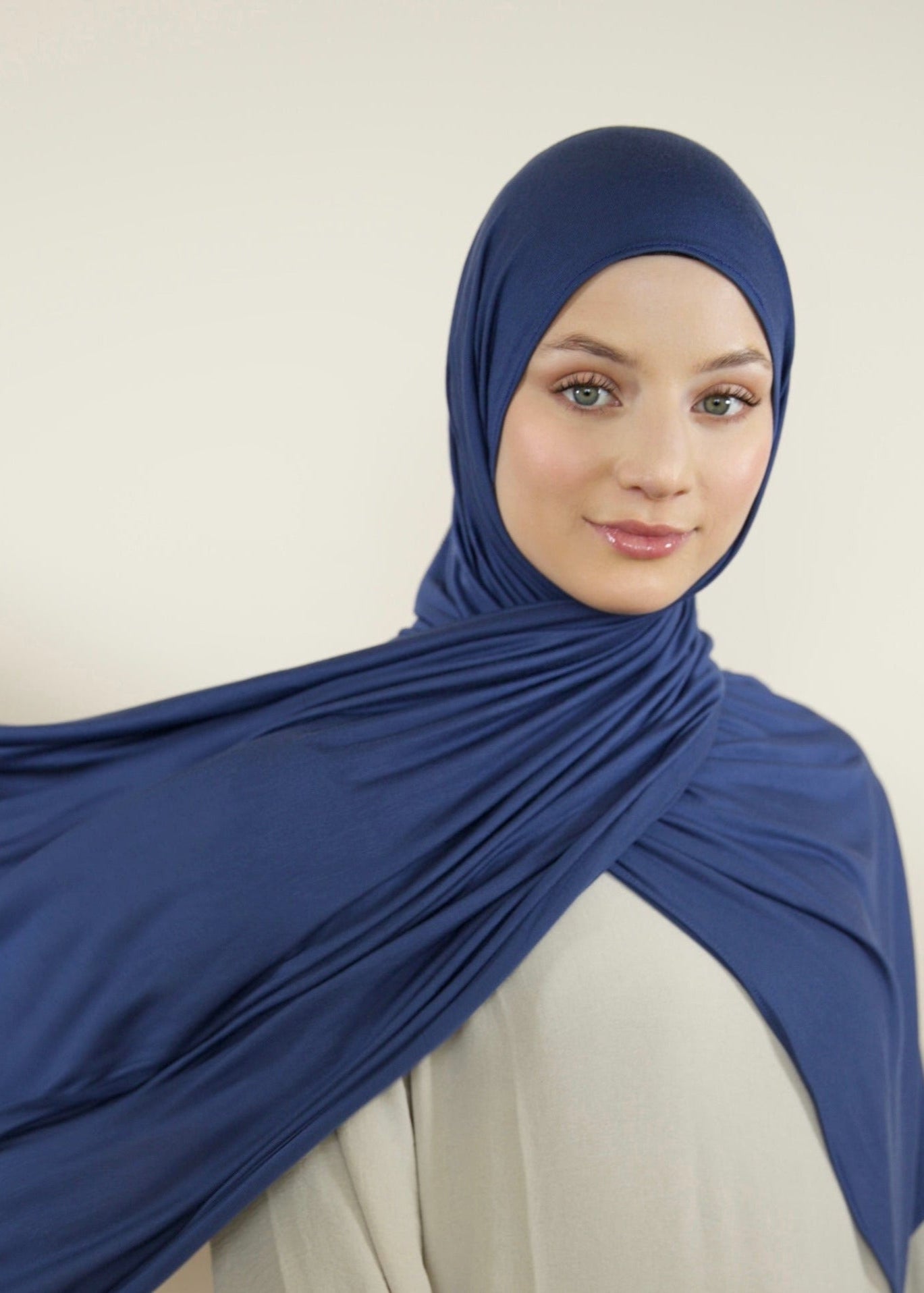Premium Jersey Hijab - Night Sky